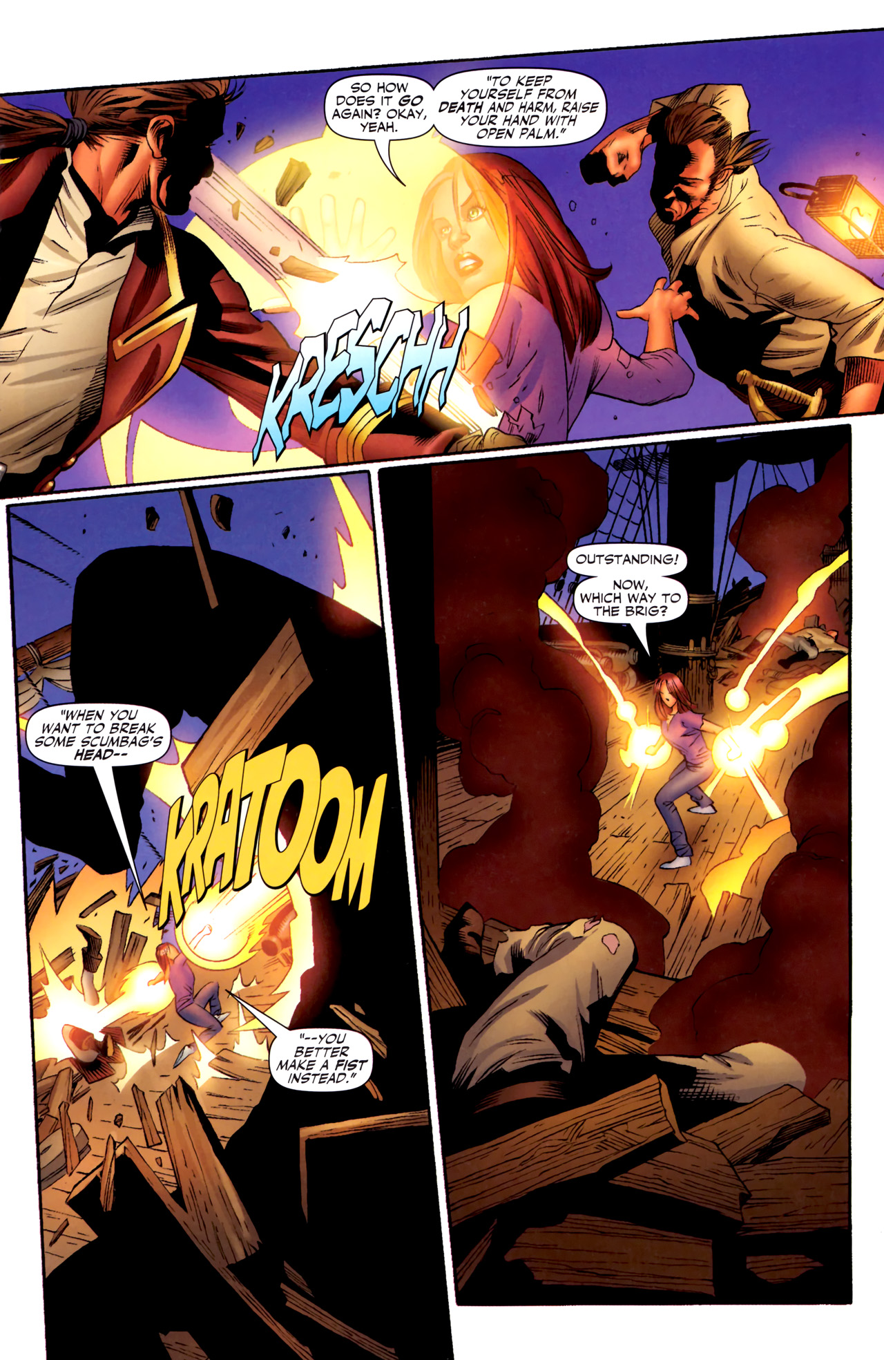 Read online Sigil (2011) comic -  Issue #3 - 4