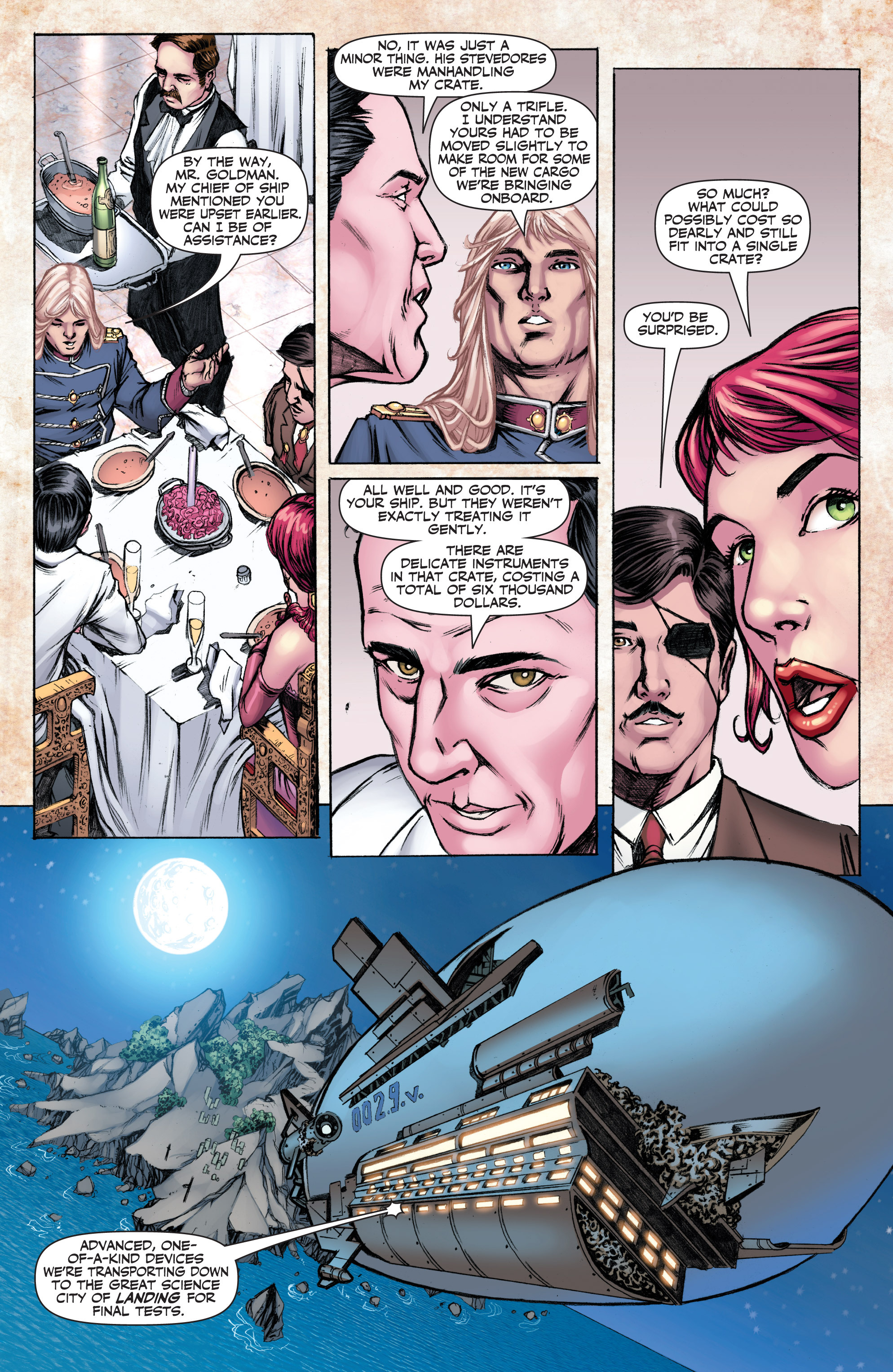 Read online Legenderry: A Steampunk Adventure comic -  Issue #3 - 10