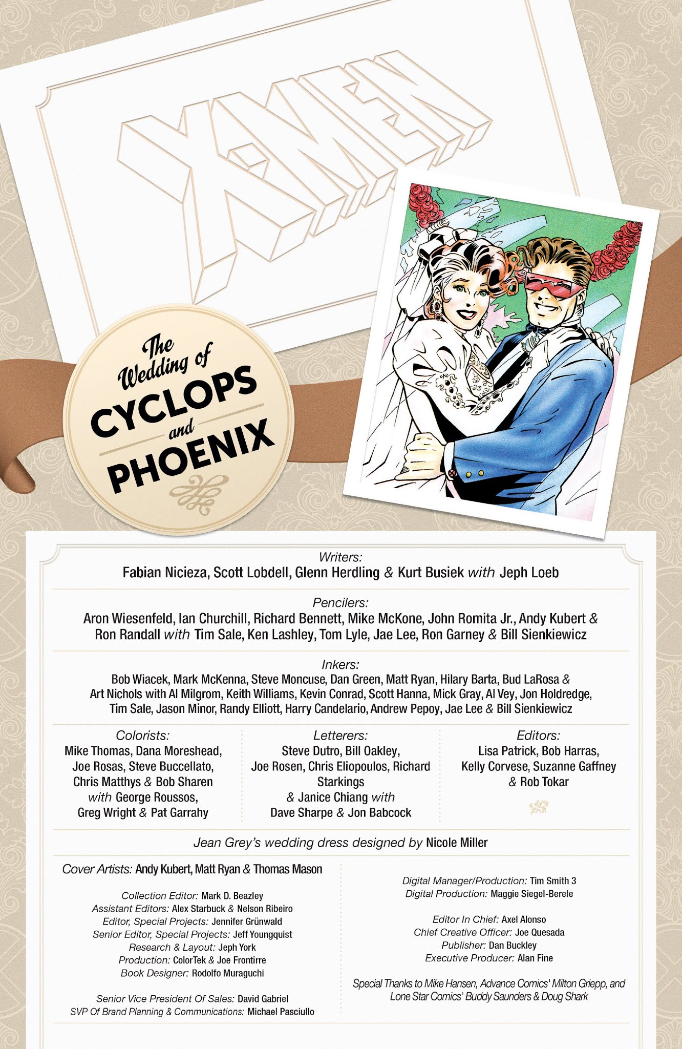 Read online X-Men: The Wedding of Cyclops and Phoenix comic -  Issue # TPB Part 1 - 2