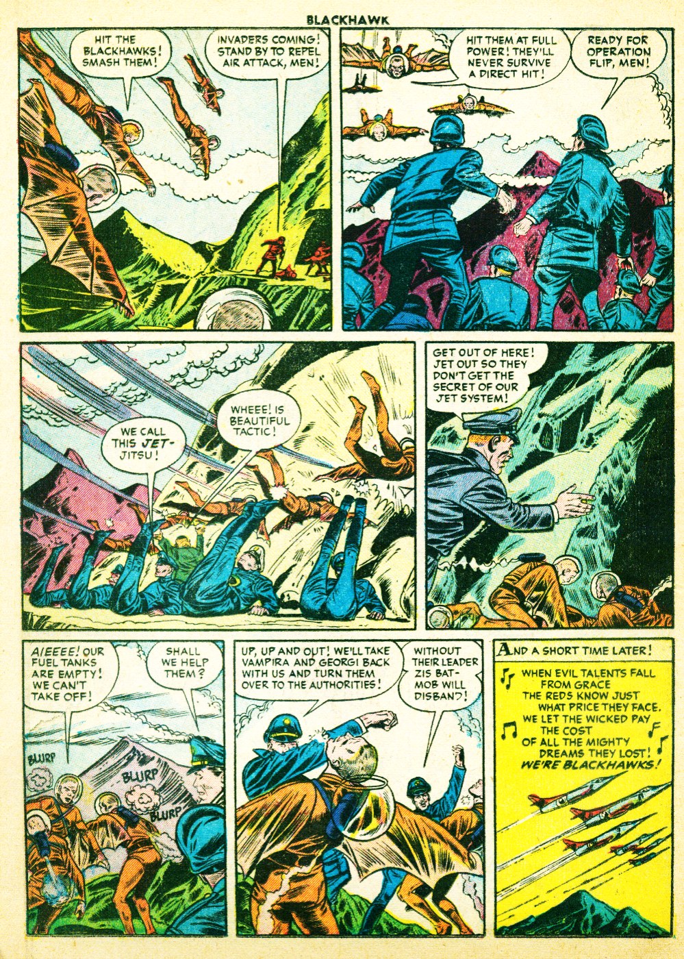 Read online Blackhawk (1957) comic -  Issue #97 - 12