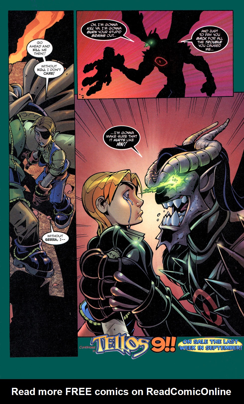 Read online Tellos (1999) comic -  Issue #8 - 23