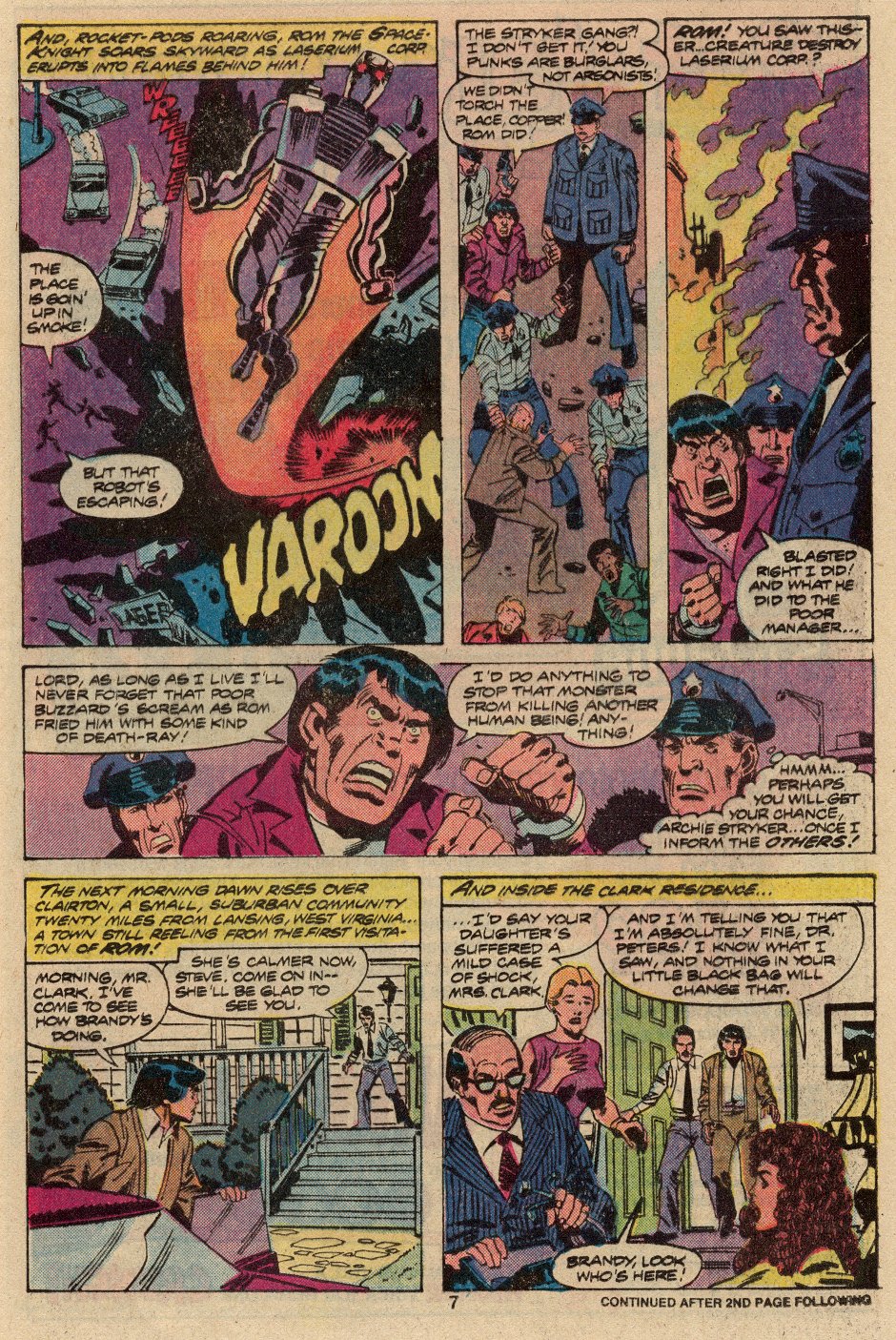 Read online ROM (1979) comic -  Issue #2 - 7