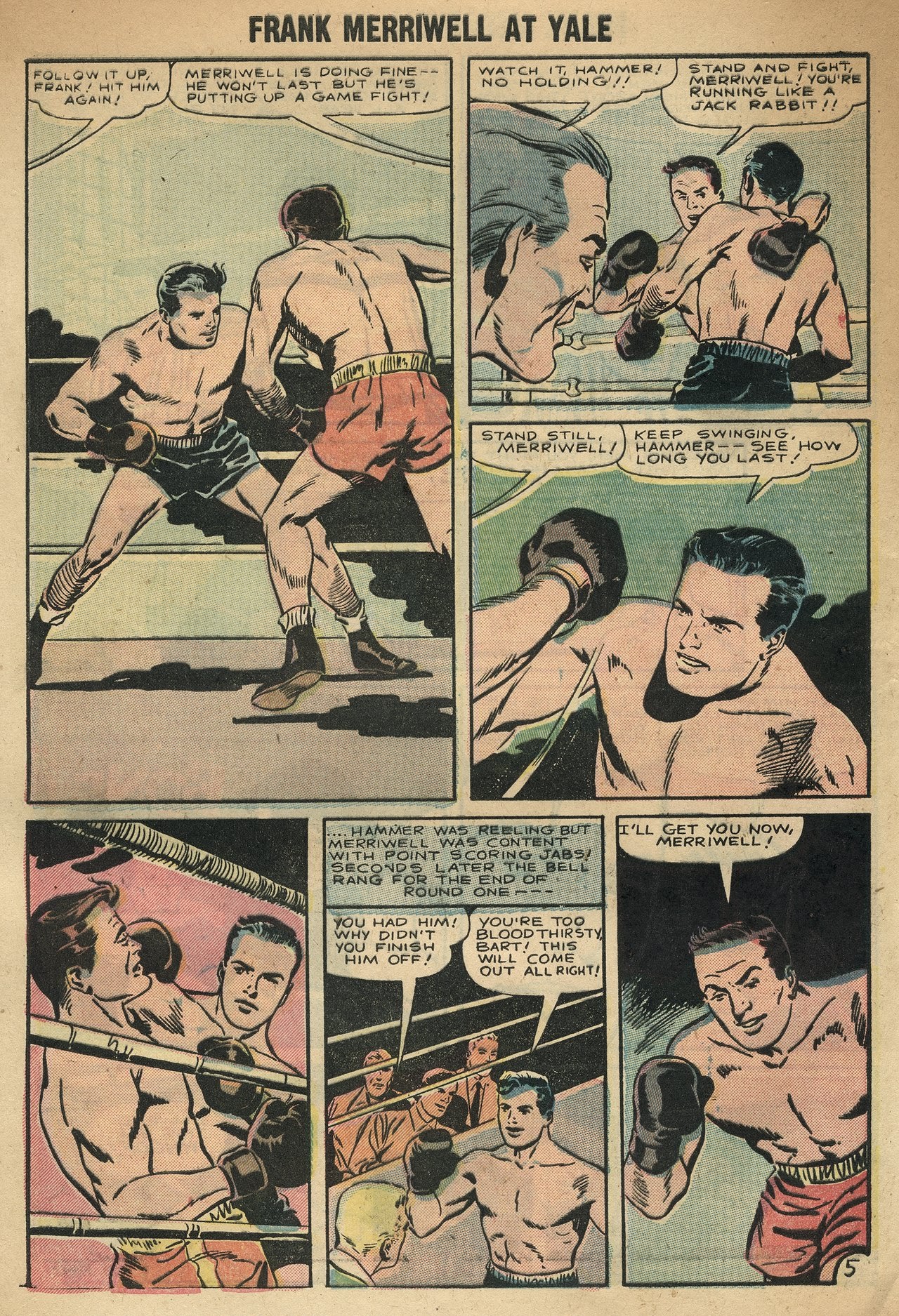 Read online Frank Merriwell At Yale comic -  Issue #3 - 8