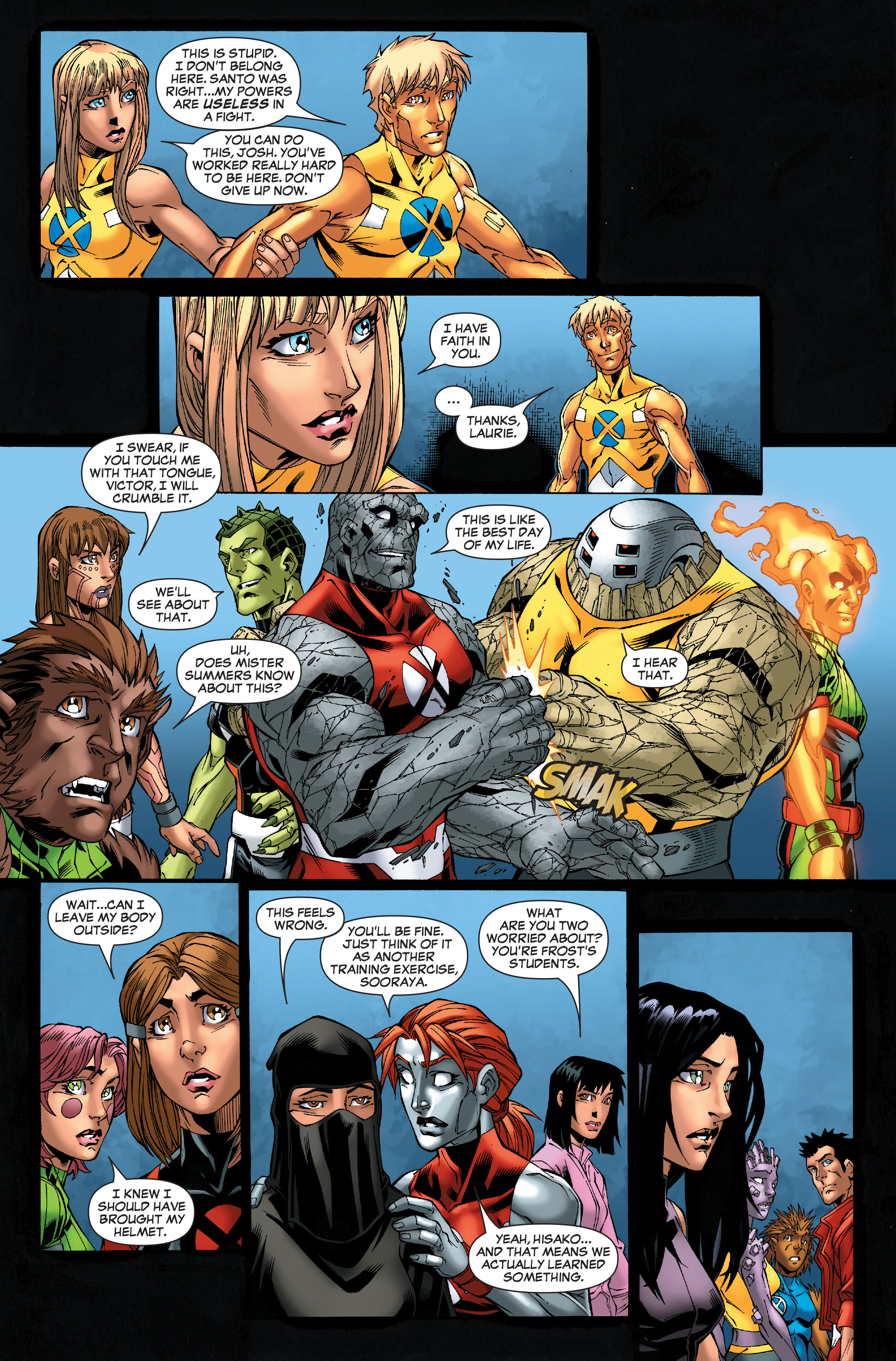 Read online New X-Men (2004) comic -  Issue #23 - 11