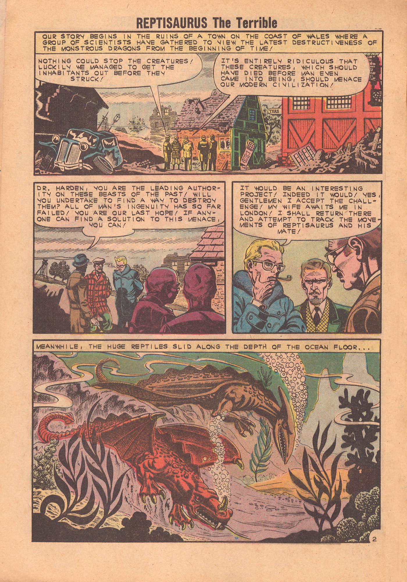 Read online Reptisaurus comic -  Issue #7 - 4