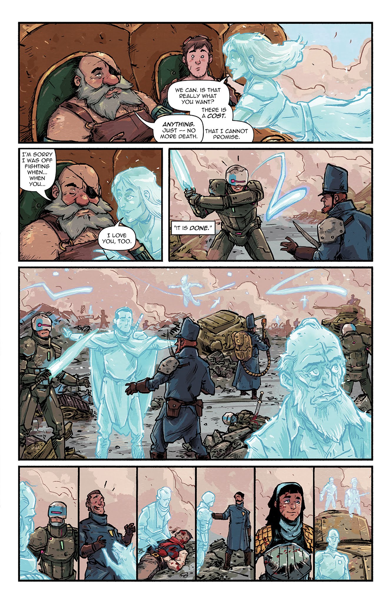 Read online Amala's Blade comic -  Issue #4 - 10