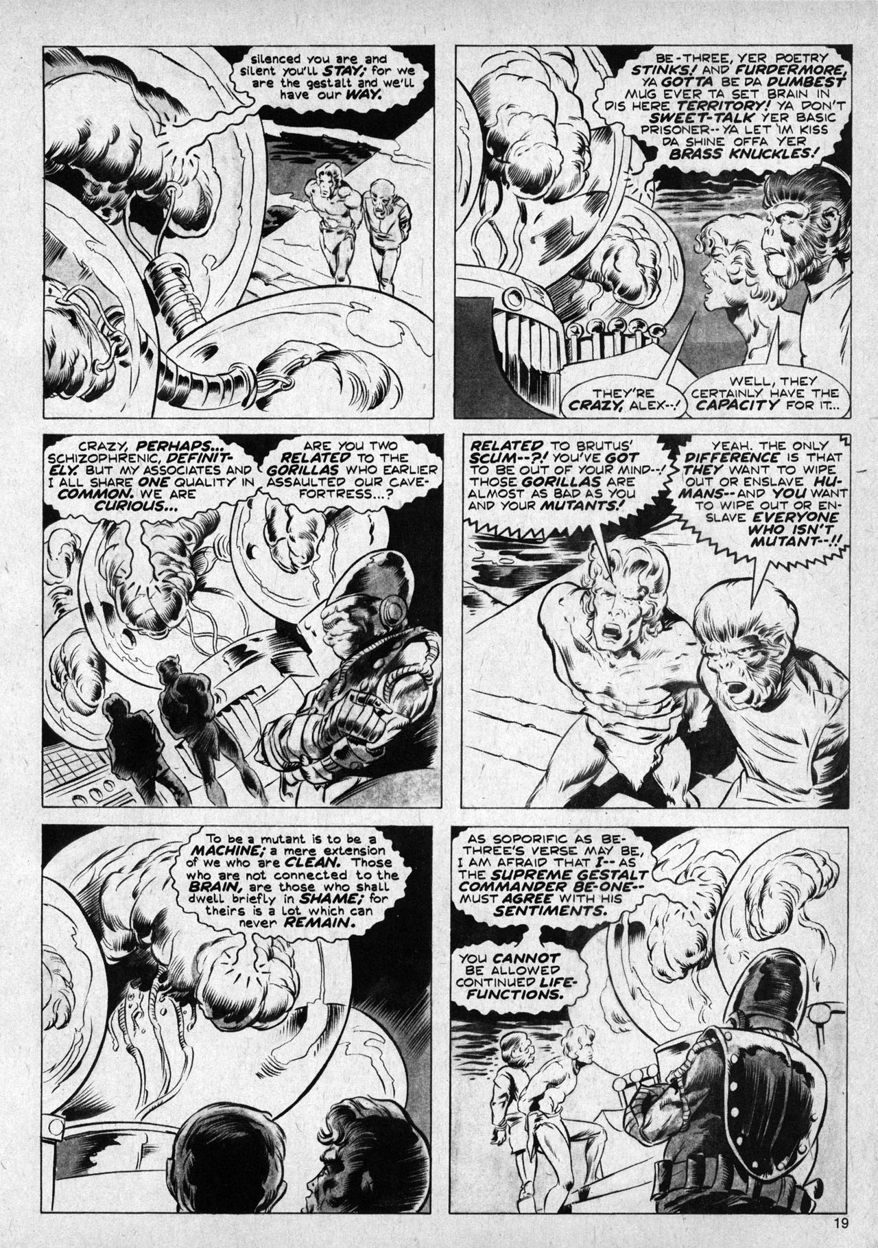 Read online Planet of the Apes comic -  Issue #3 - 19