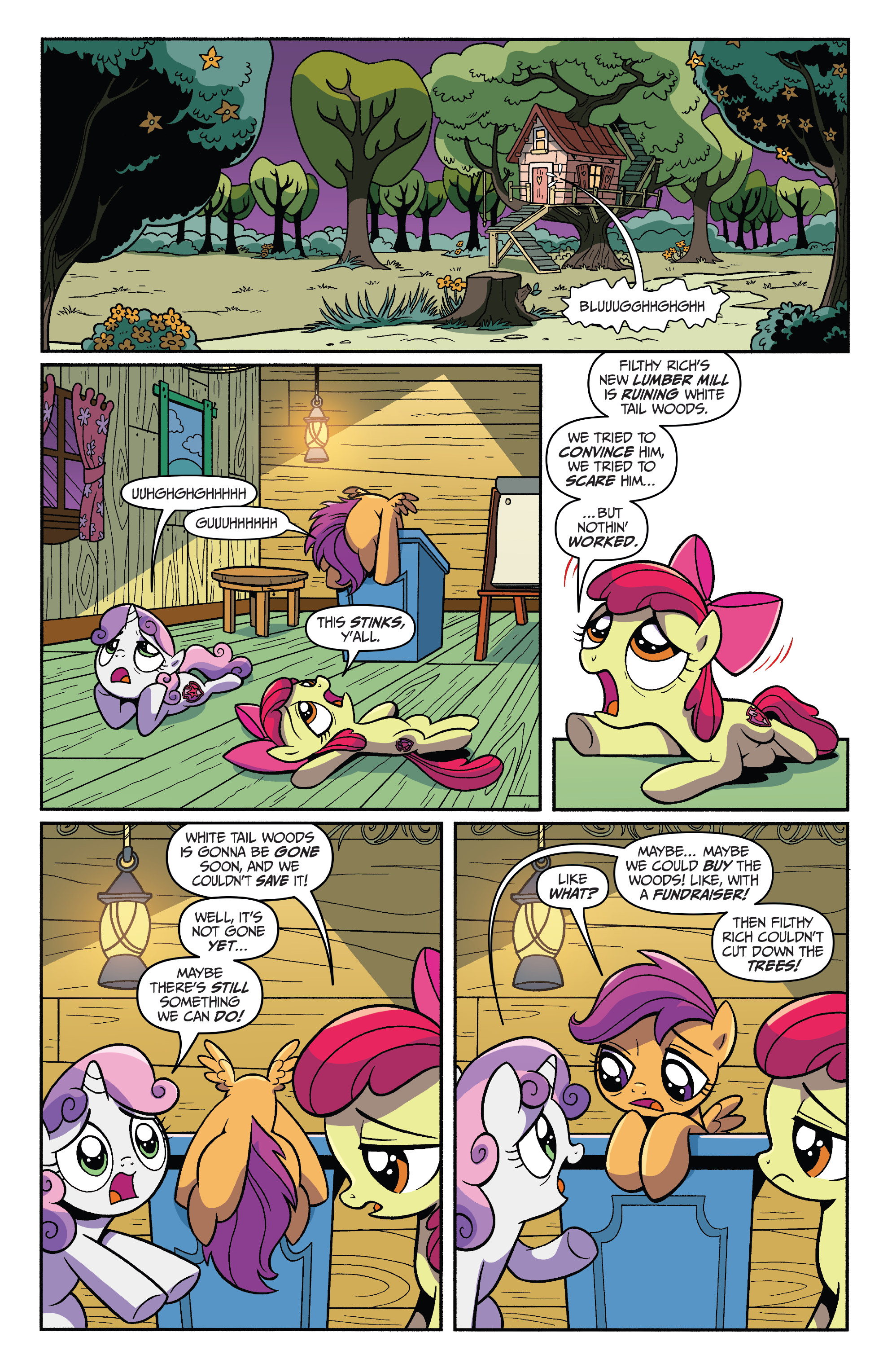 Read online My Little Pony: Spirit of the Forest comic -  Issue #3 - 3