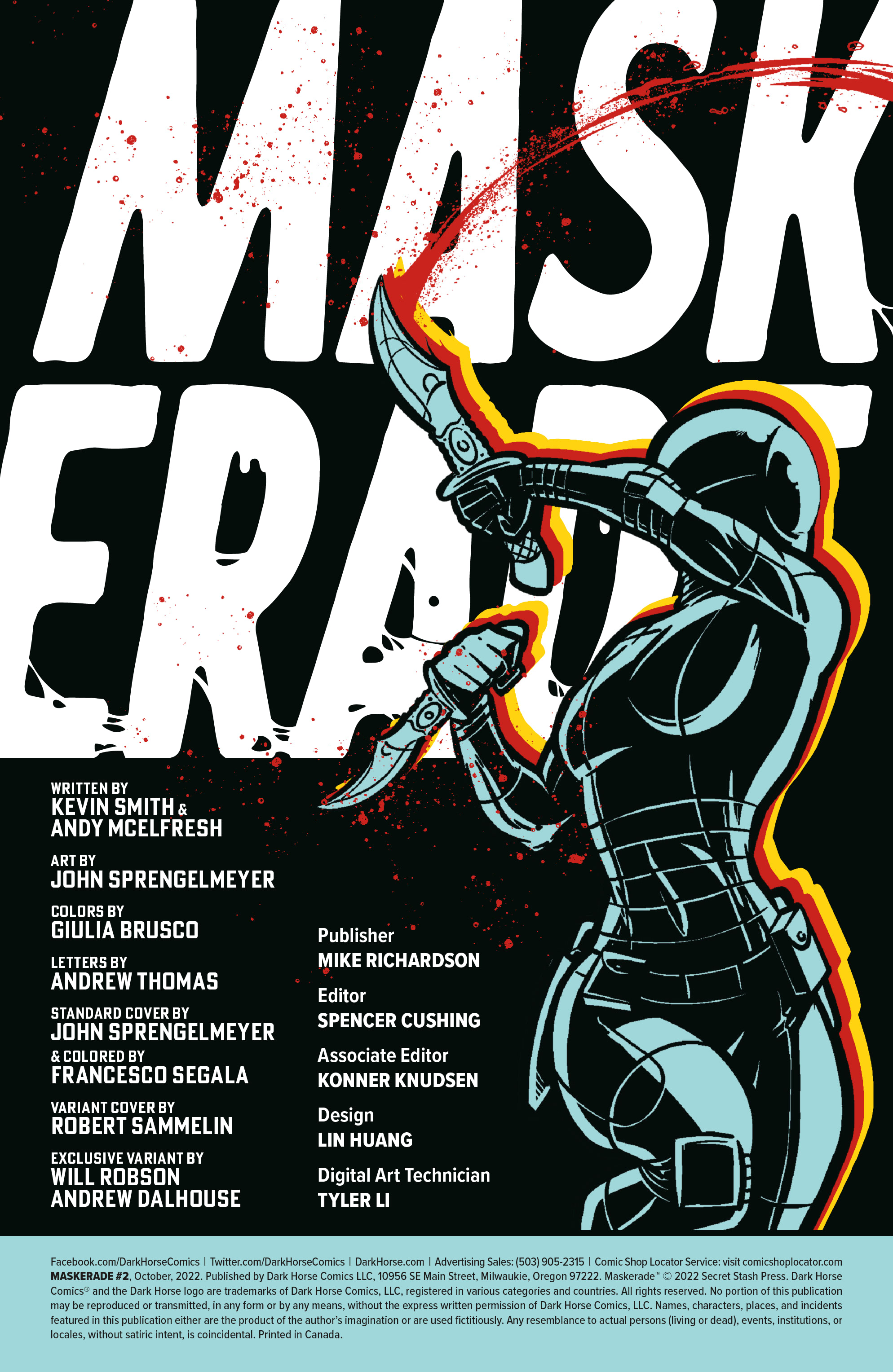 Read online Maskerade comic -  Issue #2 - 2