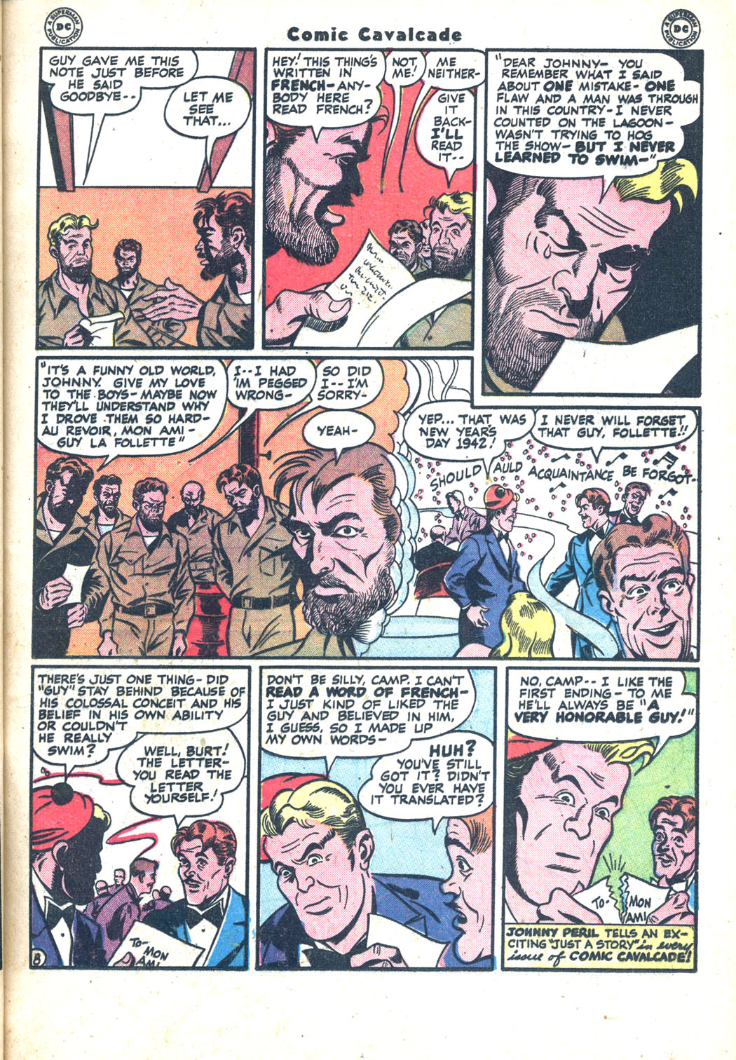 Read online Comic Cavalcade comic -  Issue #23 - 29