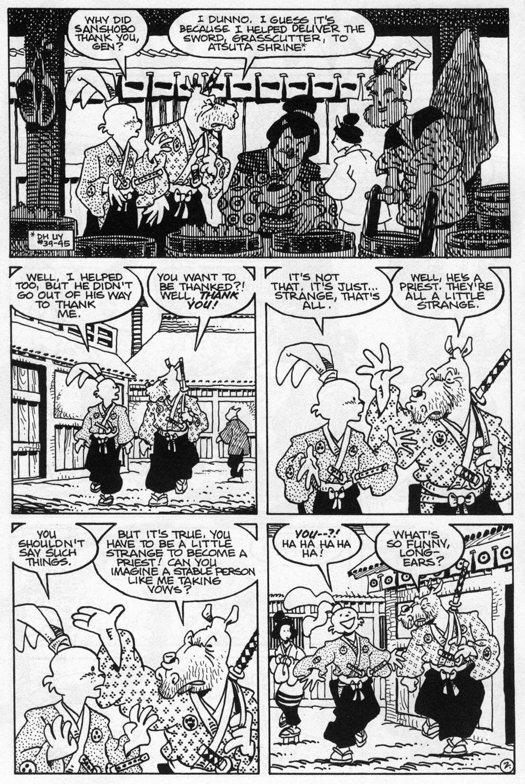 Read online Usagi Yojimbo (1996) comic -  Issue #46 - 4