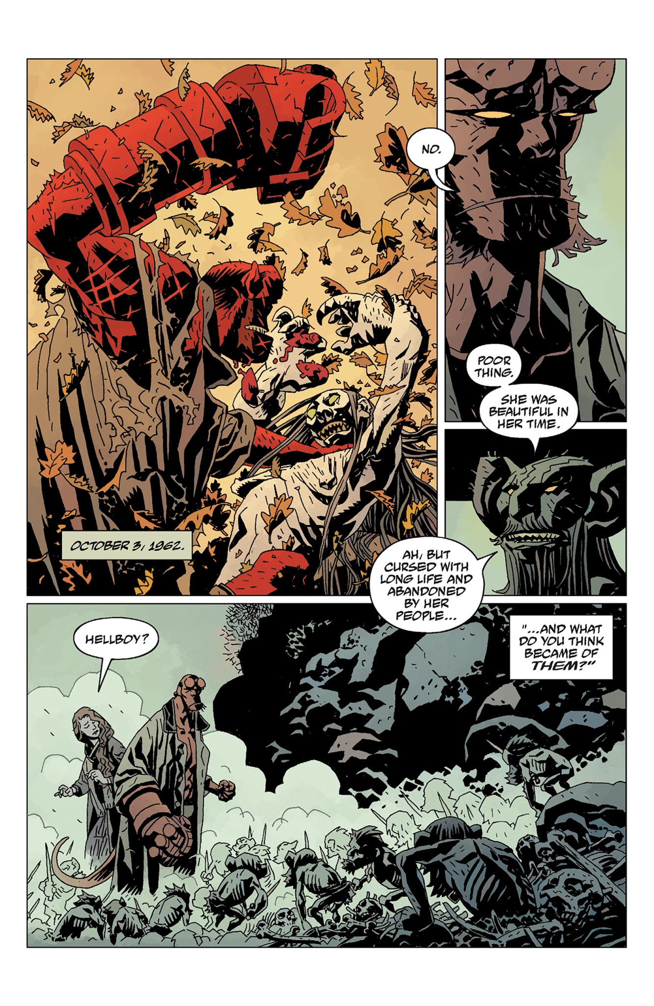 Read online Hellboy: The Wild Hunt comic -  Issue # TPB - 85