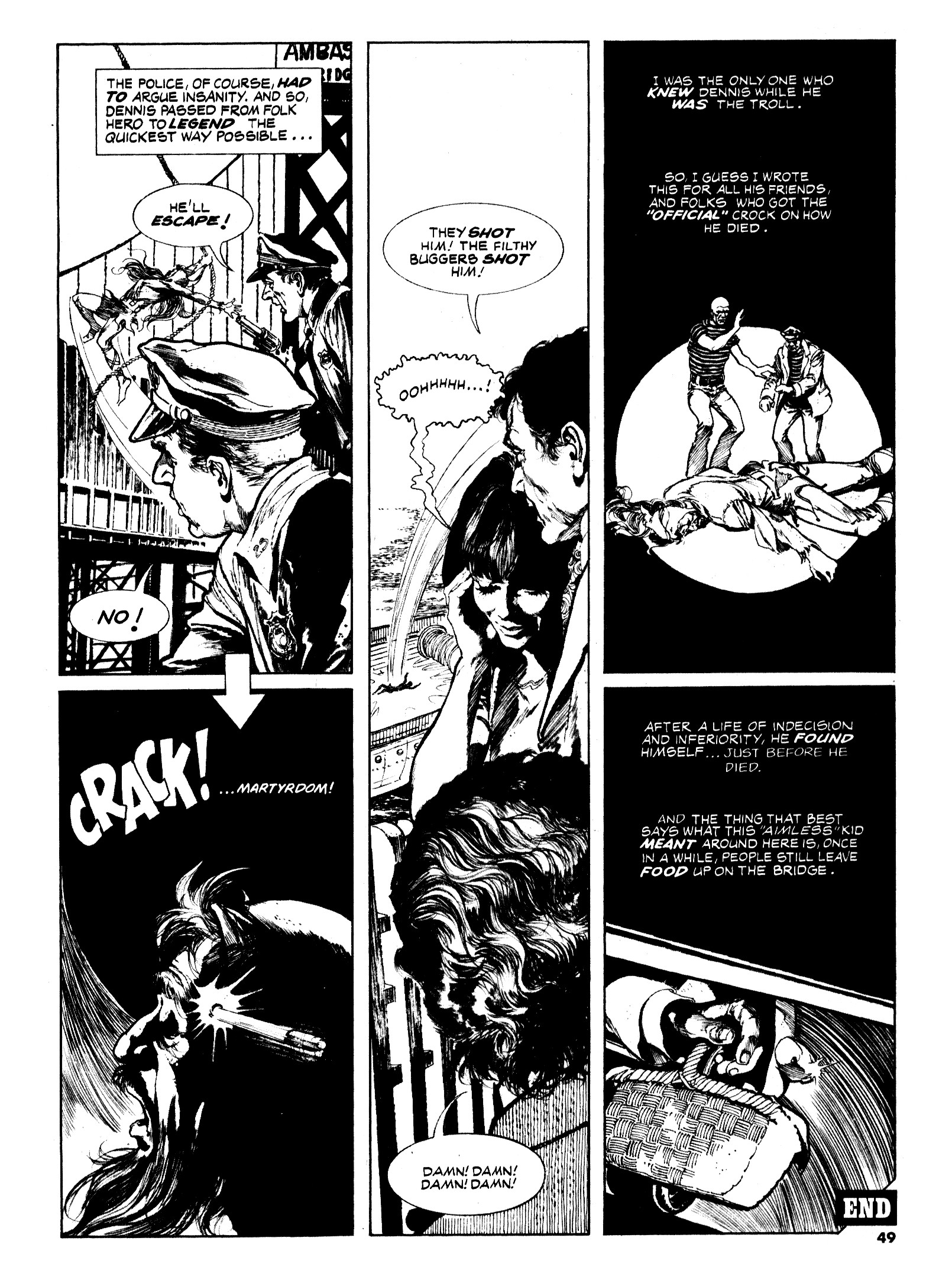 Read online Vampirella (1969) comic -  Issue #44 - 49