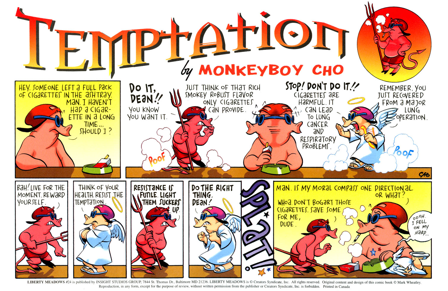 Read online Liberty Meadows comic -  Issue #24 - 2