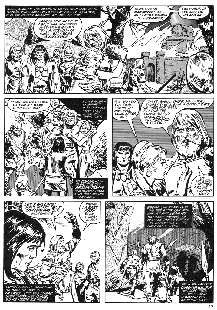 Read online The Savage Sword Of Conan comic -  Issue #39 - 17