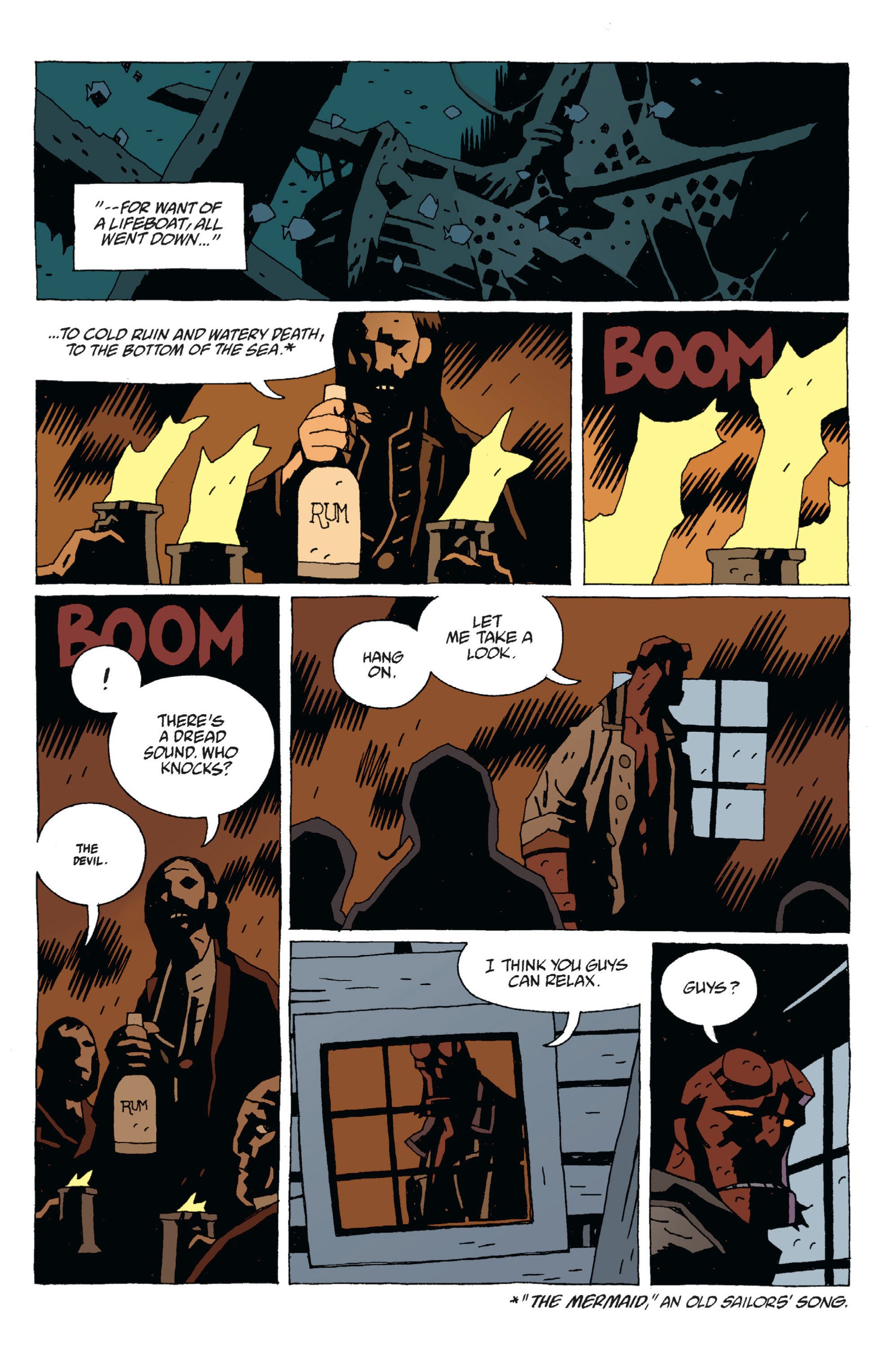 Read online Hellboy comic -  Issue #6 - 73
