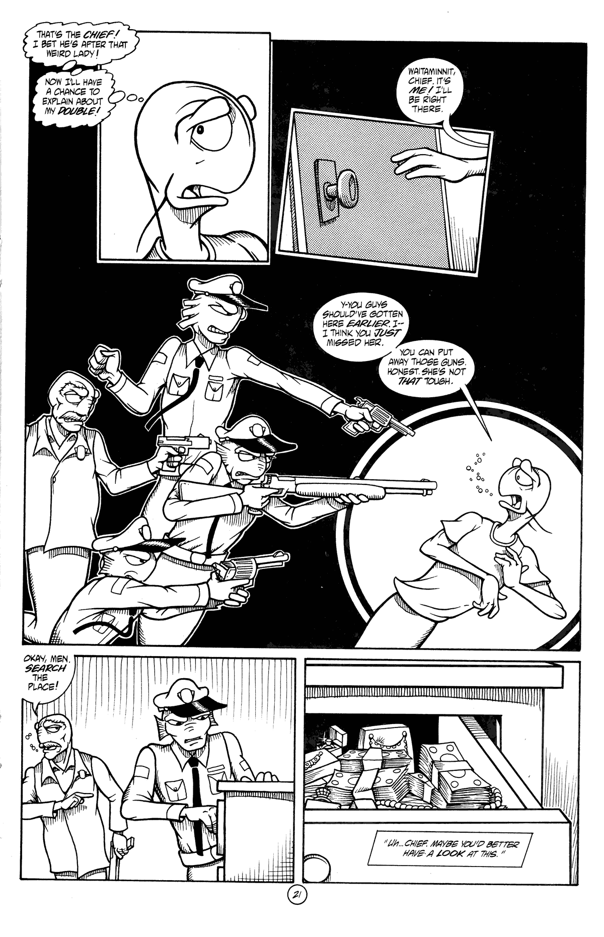 Read online Fish Shticks comic -  Issue #3 - 23