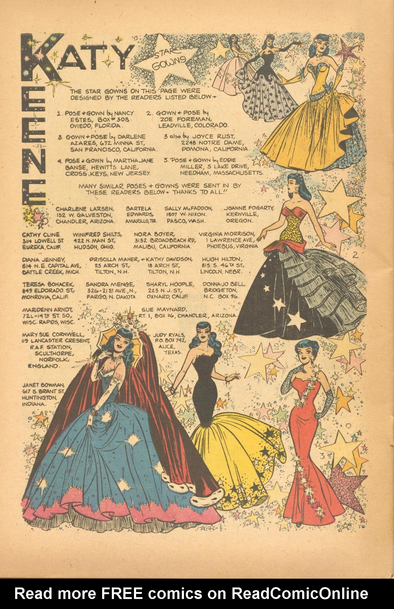 Read online Katy Keene (1949) comic -  Issue #30 - 32