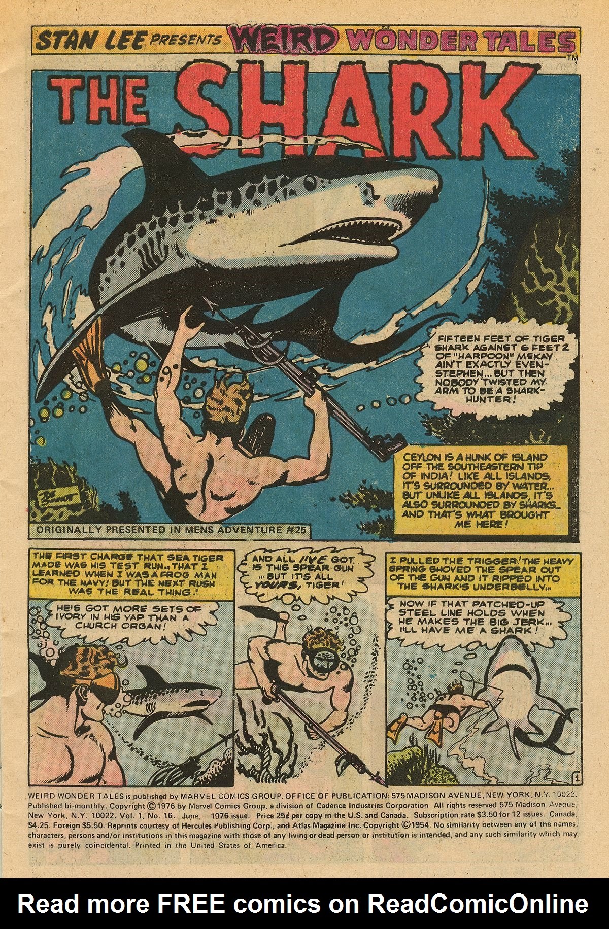 Read online Weird Wonder Tales comic -  Issue #16 - 3