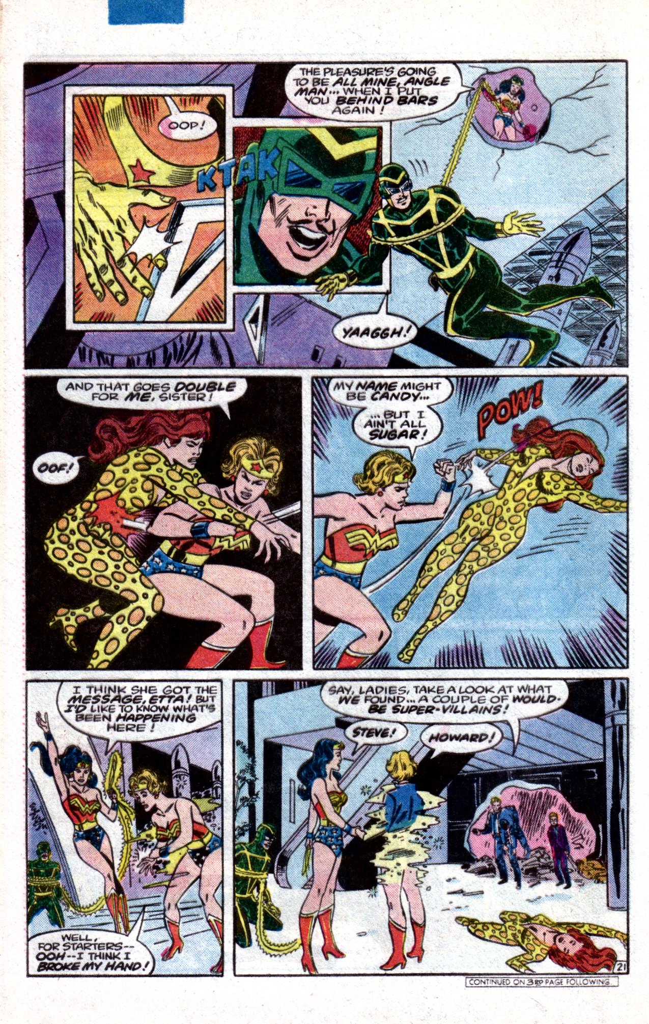 Read online Wonder Woman (1942) comic -  Issue #323 - 22