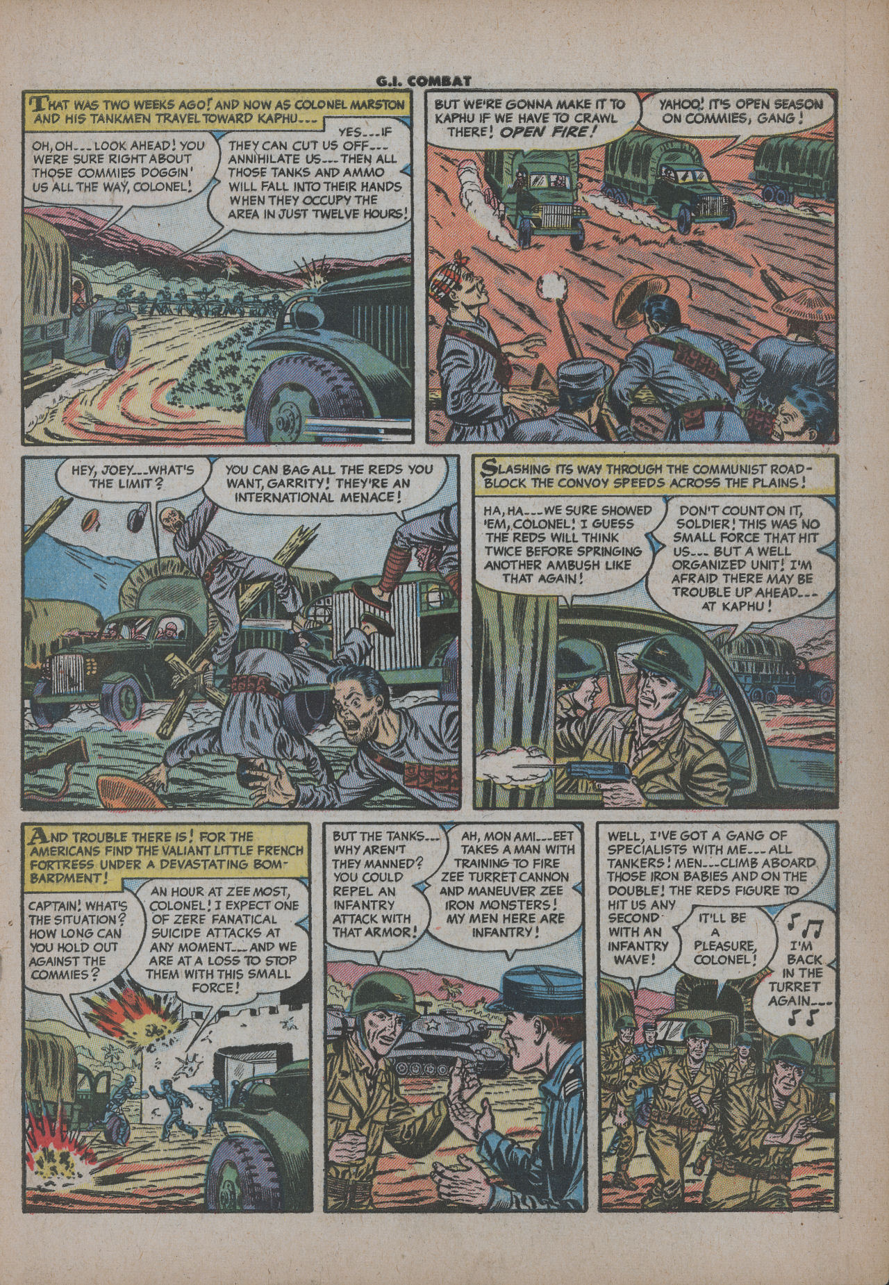 Read online G.I. Combat (1952) comic -  Issue #27 - 5