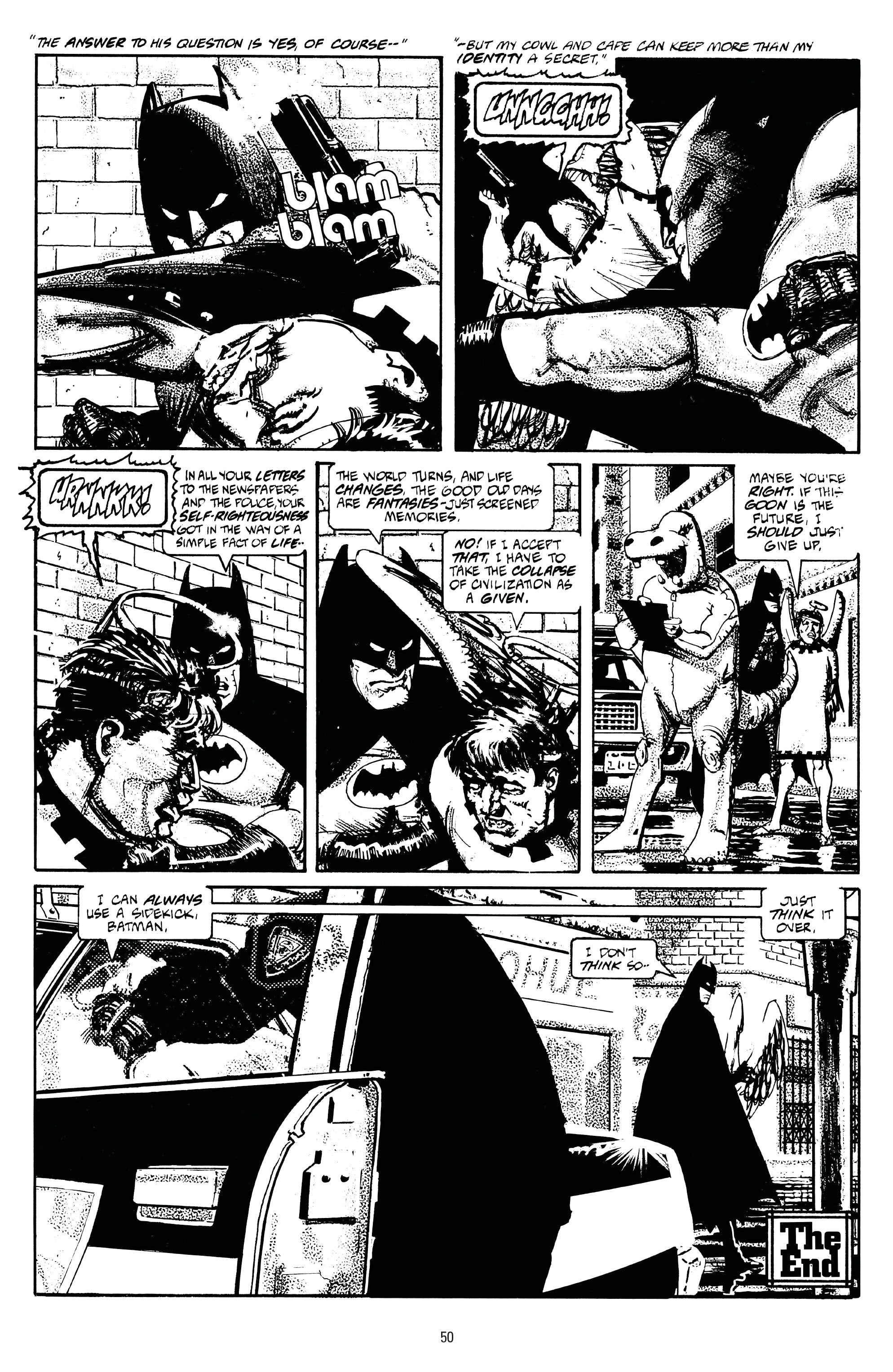 Read online Batman Black and White comic -  Issue # (1996) _TPB 1 (Part 1) - 50
