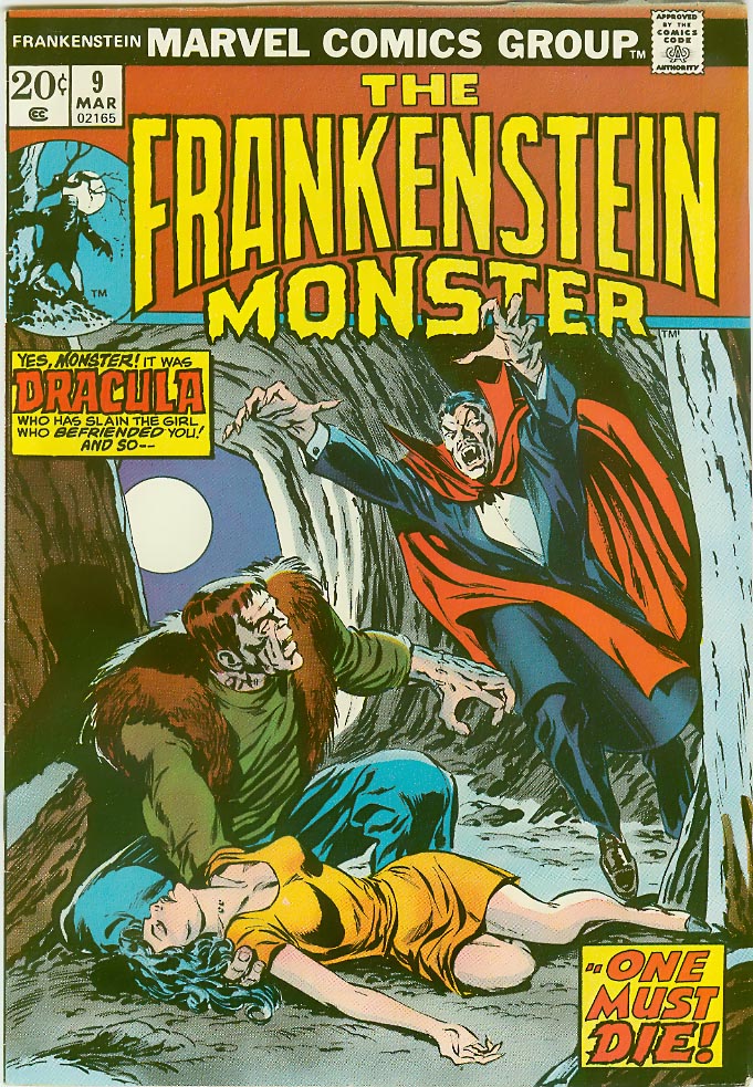 Read online Frankenstein (1973) comic -  Issue #9 - 1
