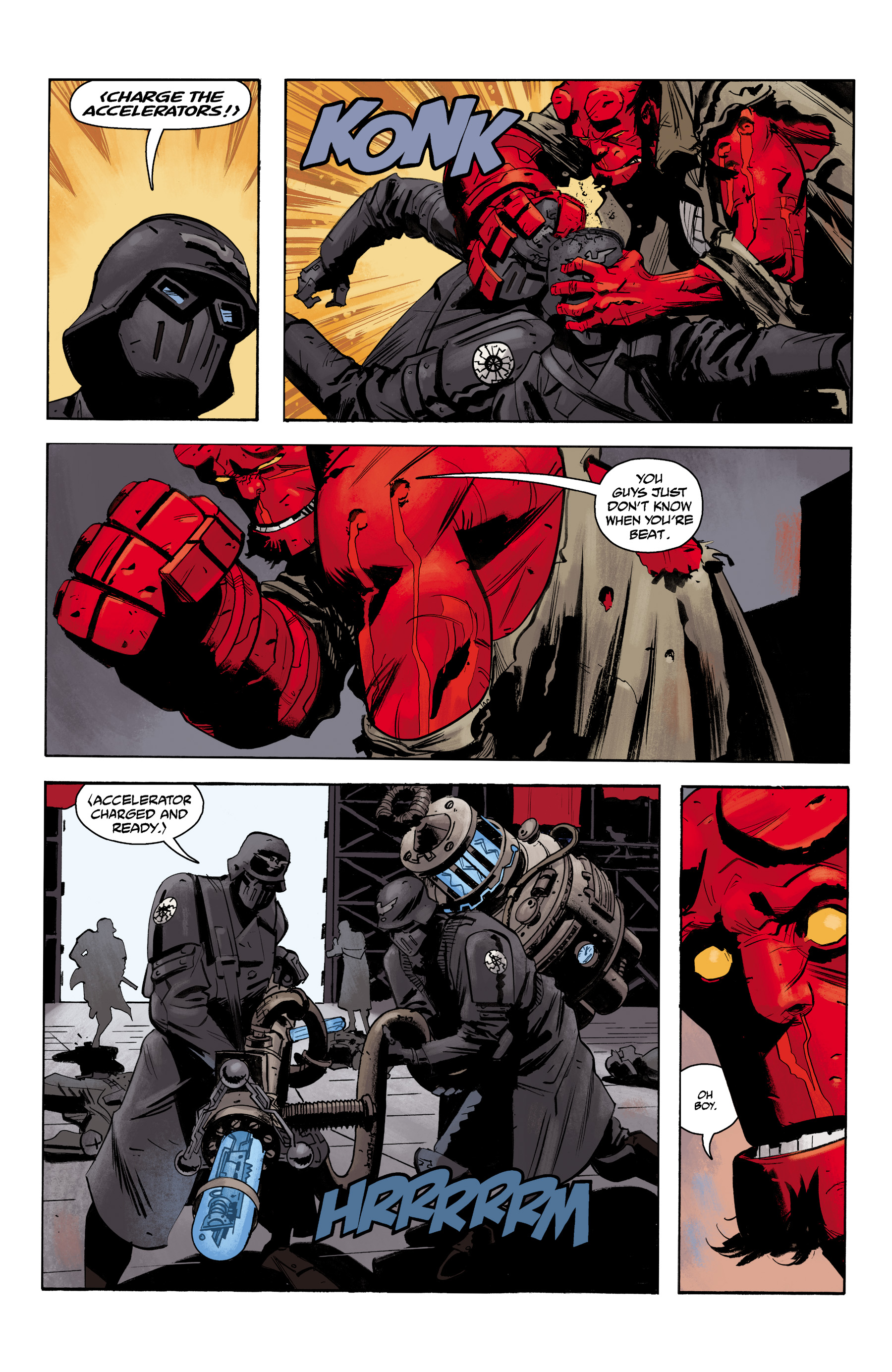 Read online Hellboy and the B.P.R.D.: 1954 -- Black Sun comic -  Issue #2 - 5