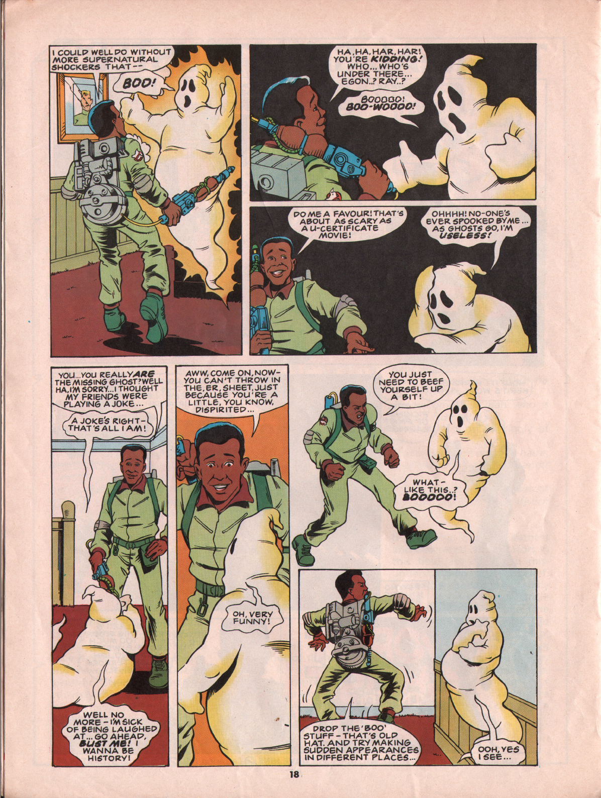 Read online The Real Ghostbusters comic -  Issue #10 - 18