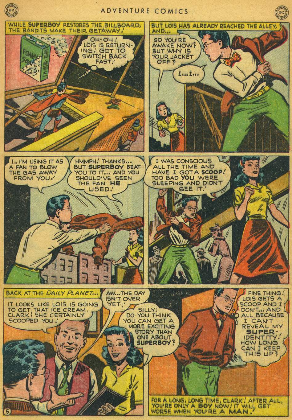 Read online Adventure Comics (1938) comic -  Issue #128 - 6