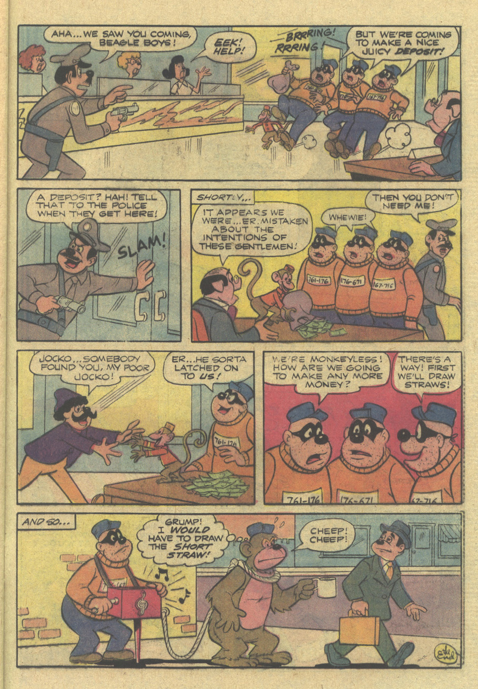 Read online Walt Disney THE BEAGLE BOYS comic -  Issue #36 - 25