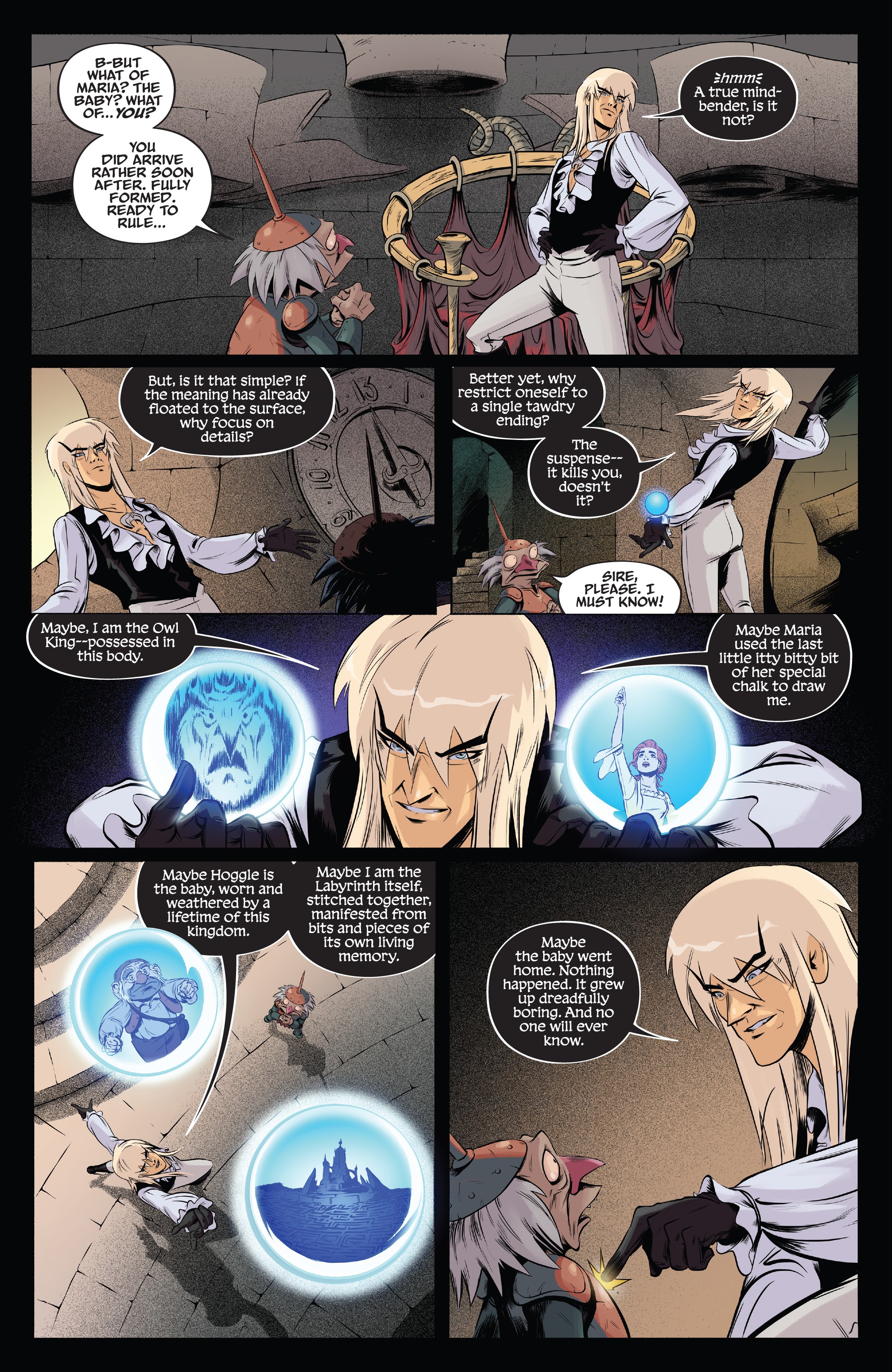 Read online Jim Henson's Labyrinth: Coronation comic -  Issue #12 - 18