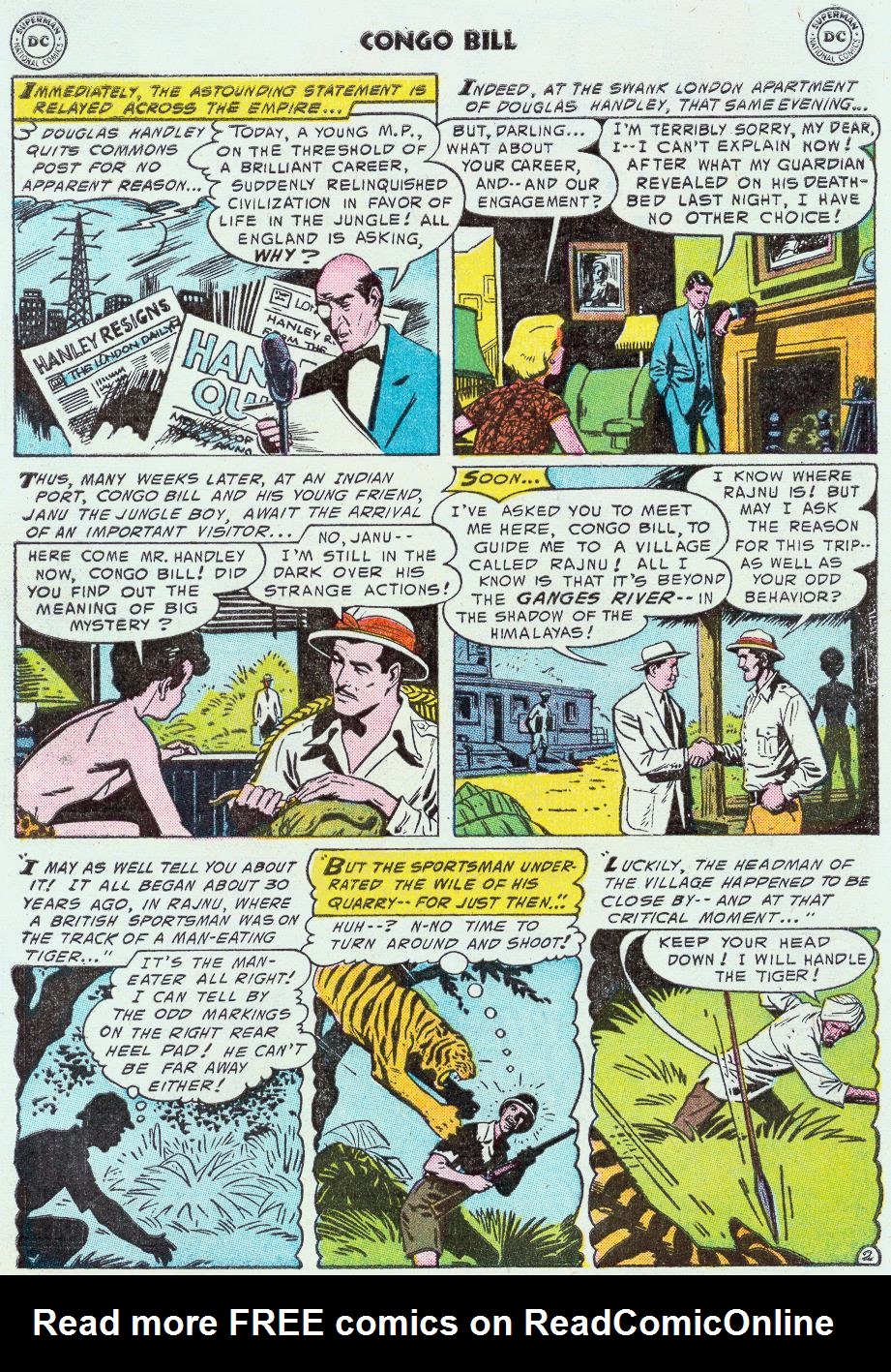 Read online Congo Bill comic -  Issue #5 - 4