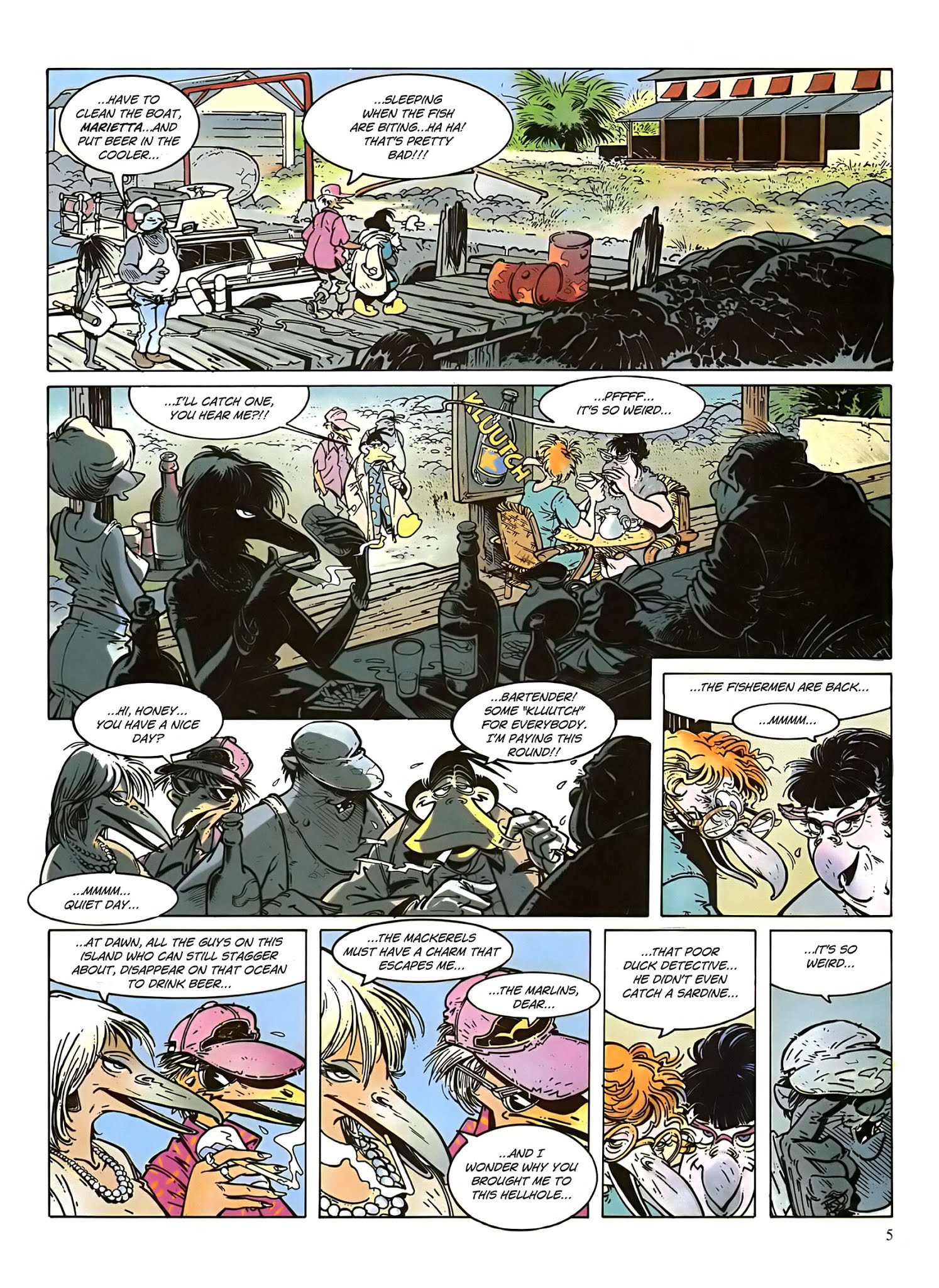 Read online Une enquête de l'inspecteur Canardo comic -  Issue #7 - 6