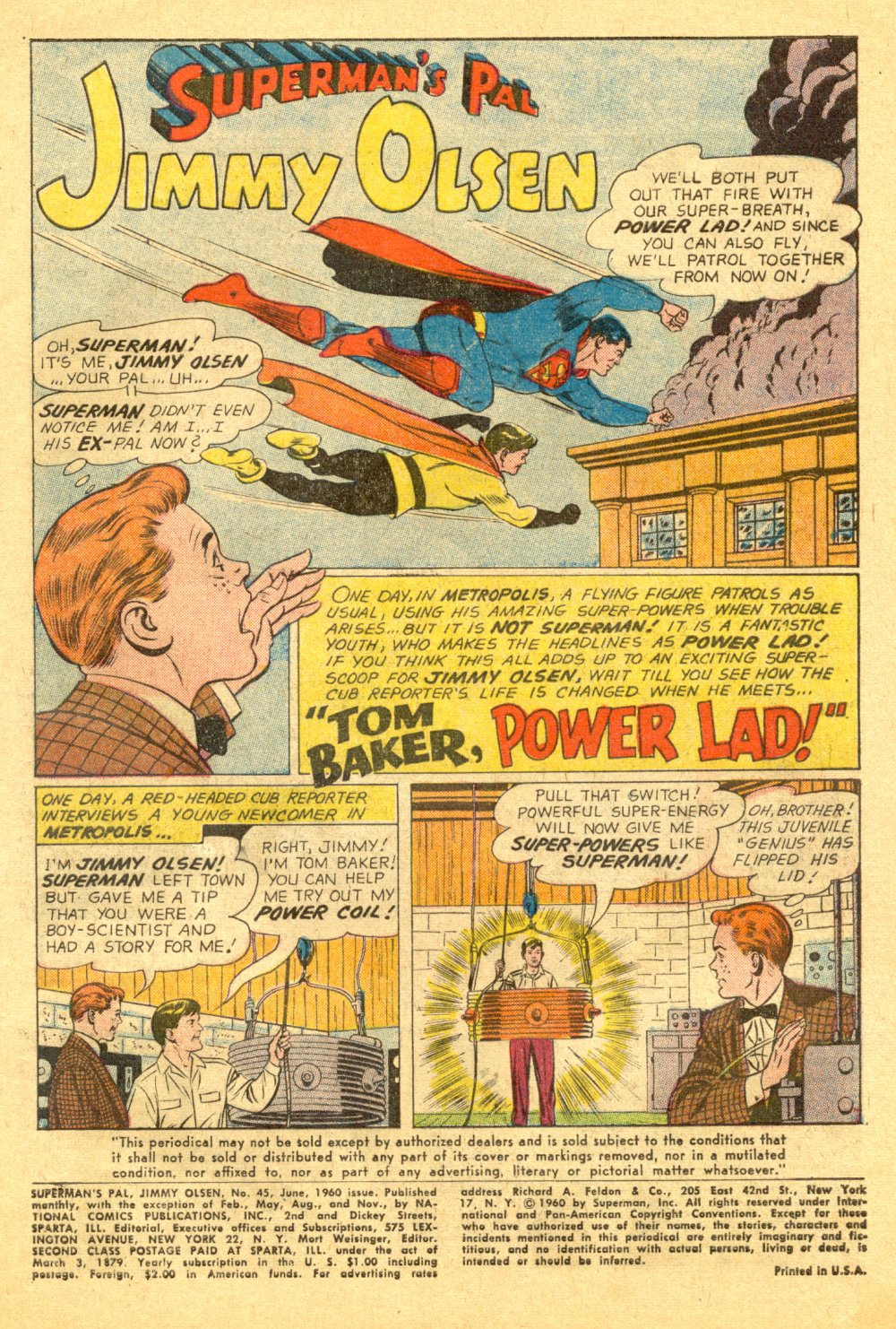 Read online Superman's Pal Jimmy Olsen comic -  Issue #45 - 3