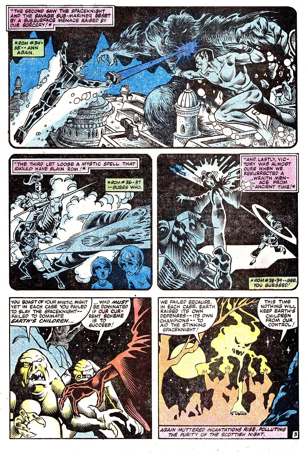 Read online ROM (1979) comic -  Issue #40 - 4