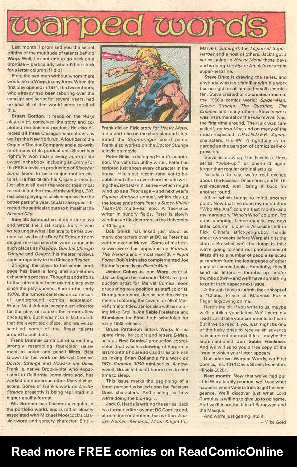 Read online Warp comic -  Issue #2 - 21