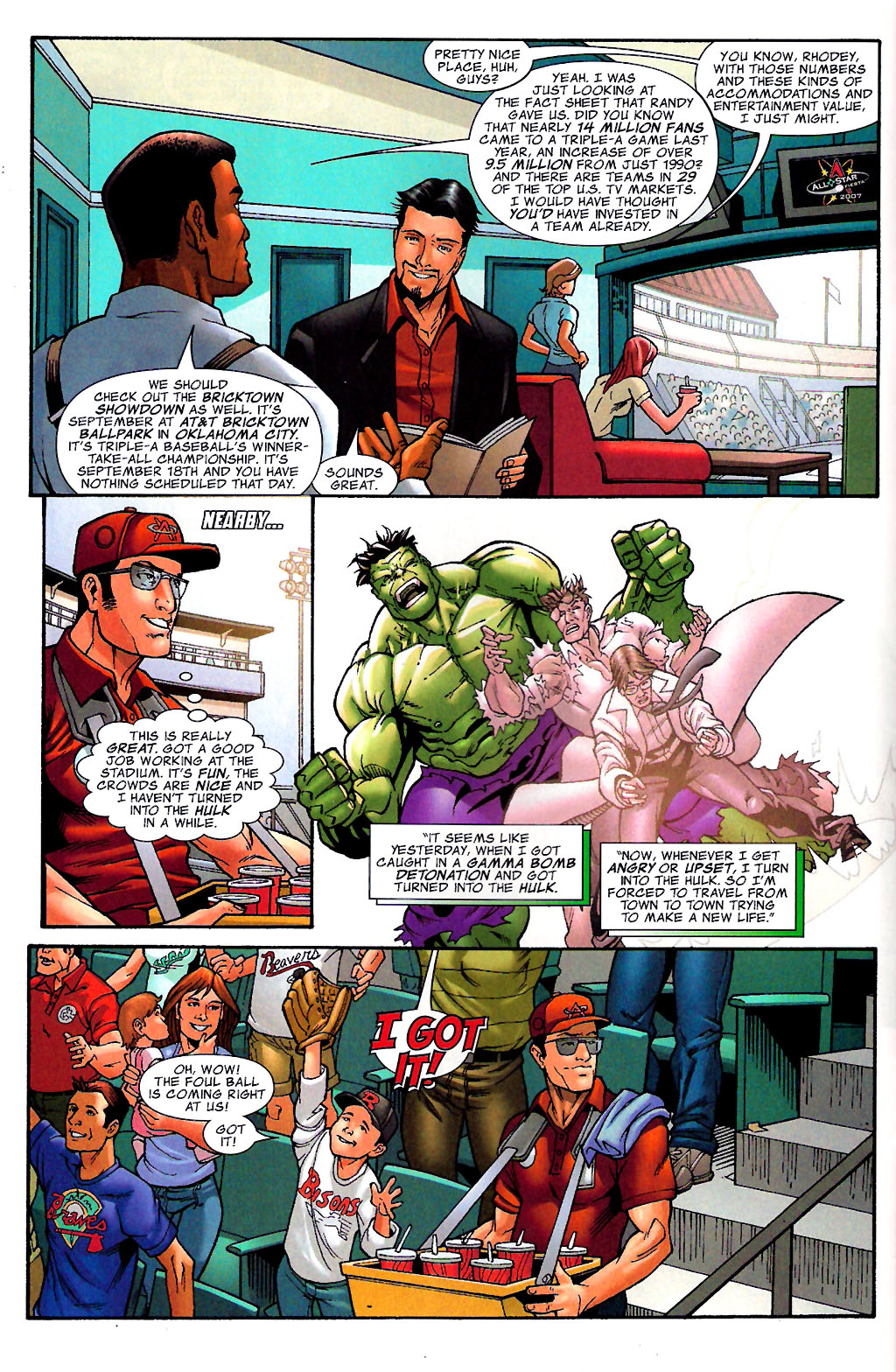 Read online Triple-A Baseball Heroes comic -  Issue #1 - 5