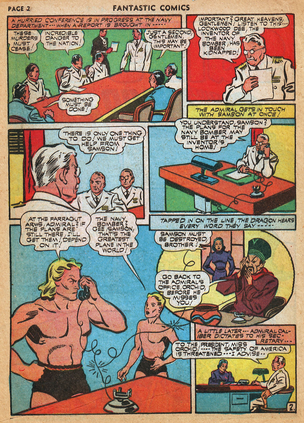 Read online Fantastic Comics comic -  Issue #22 - 4