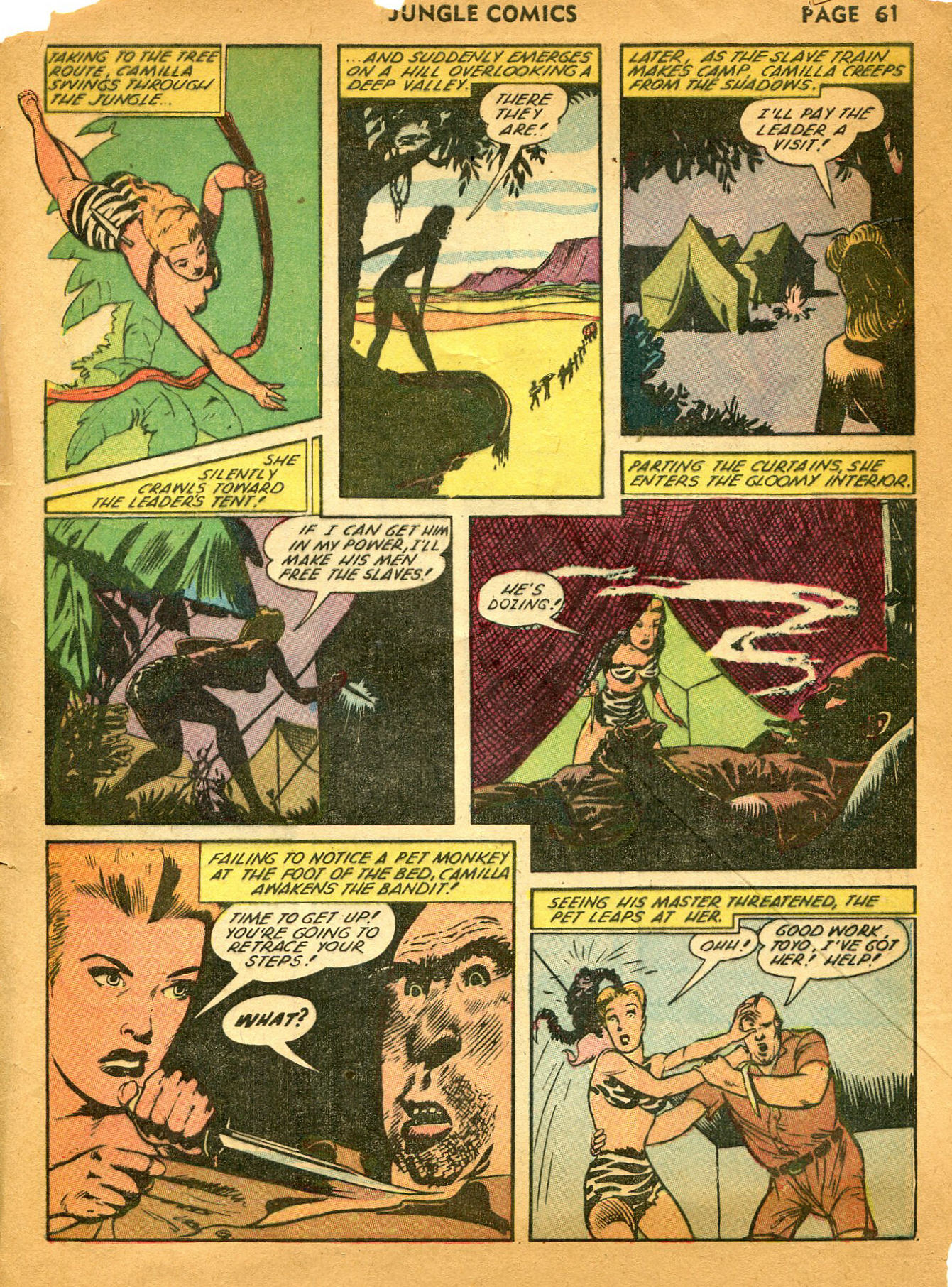 Read online Jungle Comics comic -  Issue #35 - 63