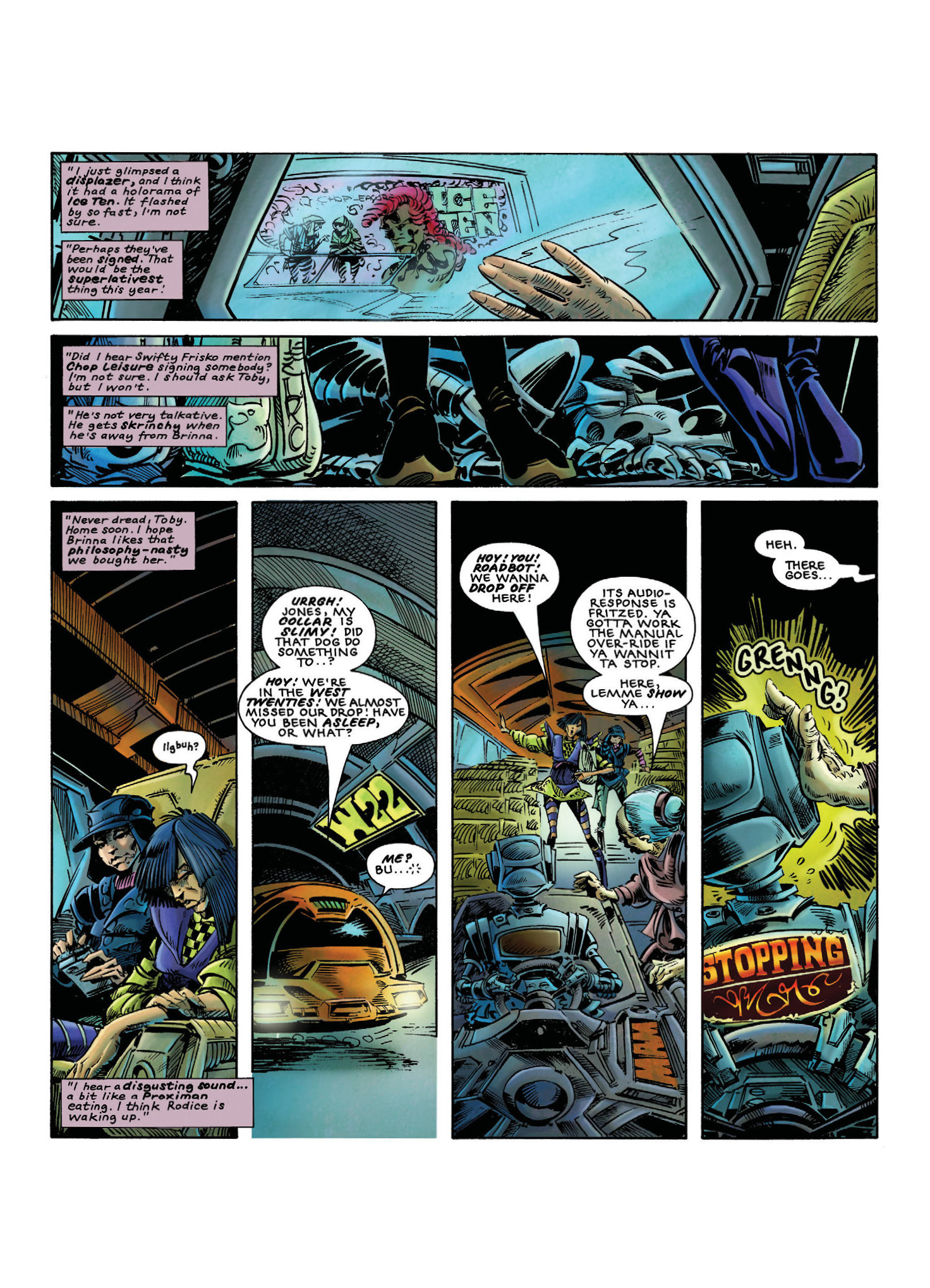 Read online The Ballad of Halo Jones (2018) comic -  Issue # TPB 1 - 35