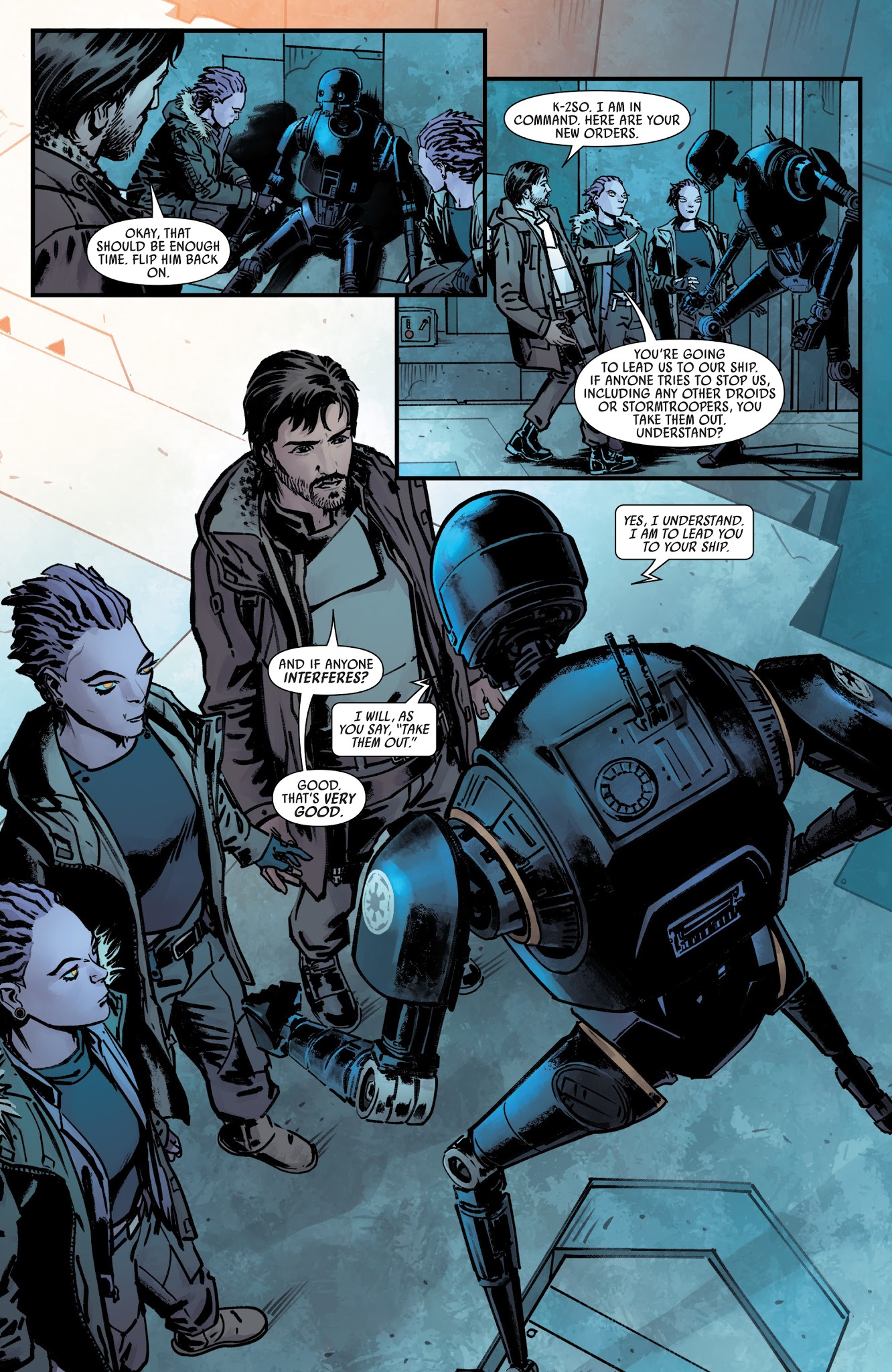 Read online Star Wars: Rogue One - Cassian & K2SO Annual comic -  Issue # Full - 18