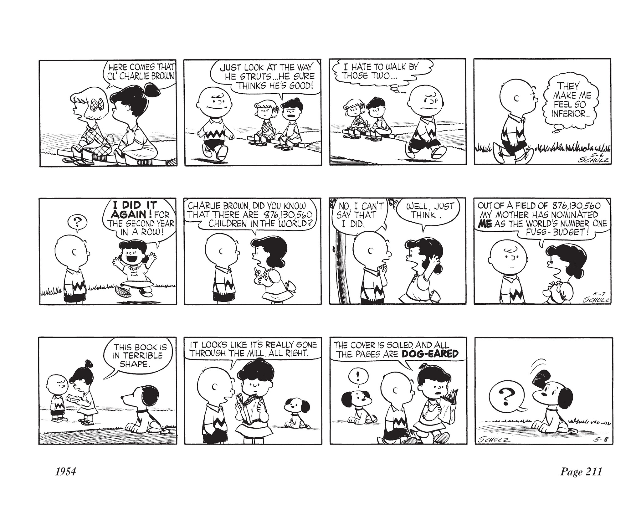 Read online The Complete Peanuts comic -  Issue # TPB 2 - 225