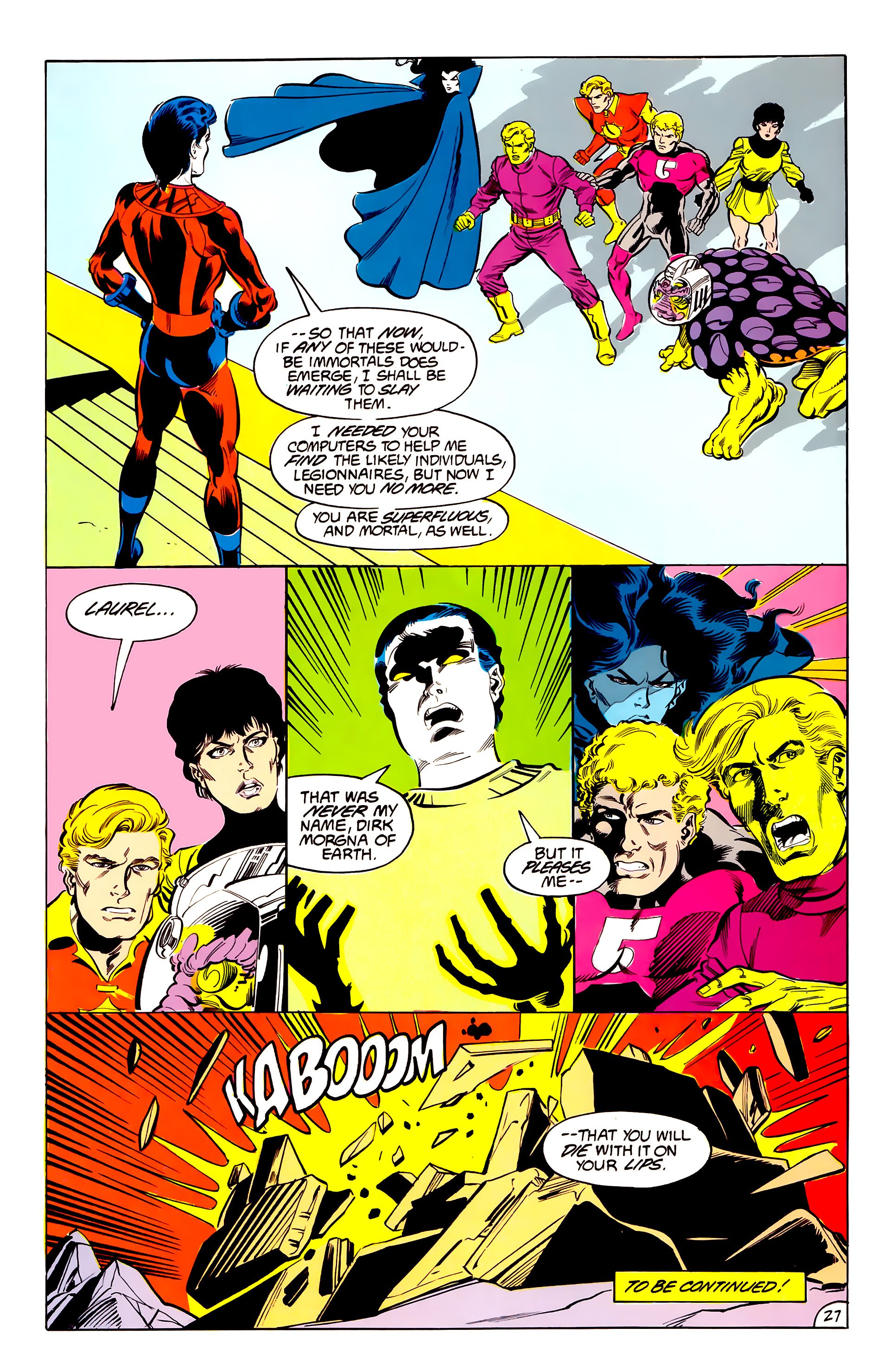 Read online Legion of Super-Heroes (1984) comic -  Issue #42 - 28