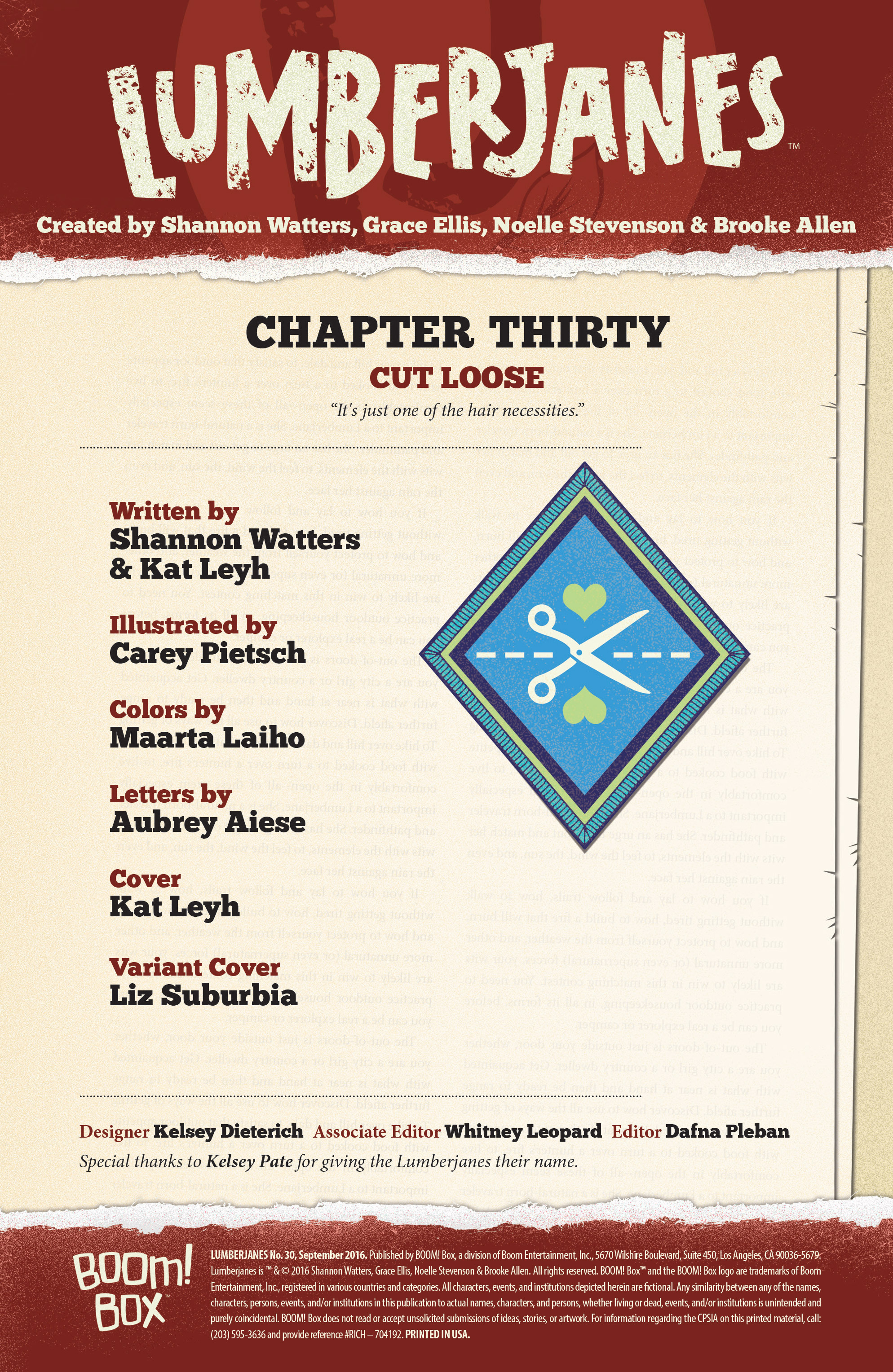 Read online Lumberjanes comic -  Issue #30 - 2