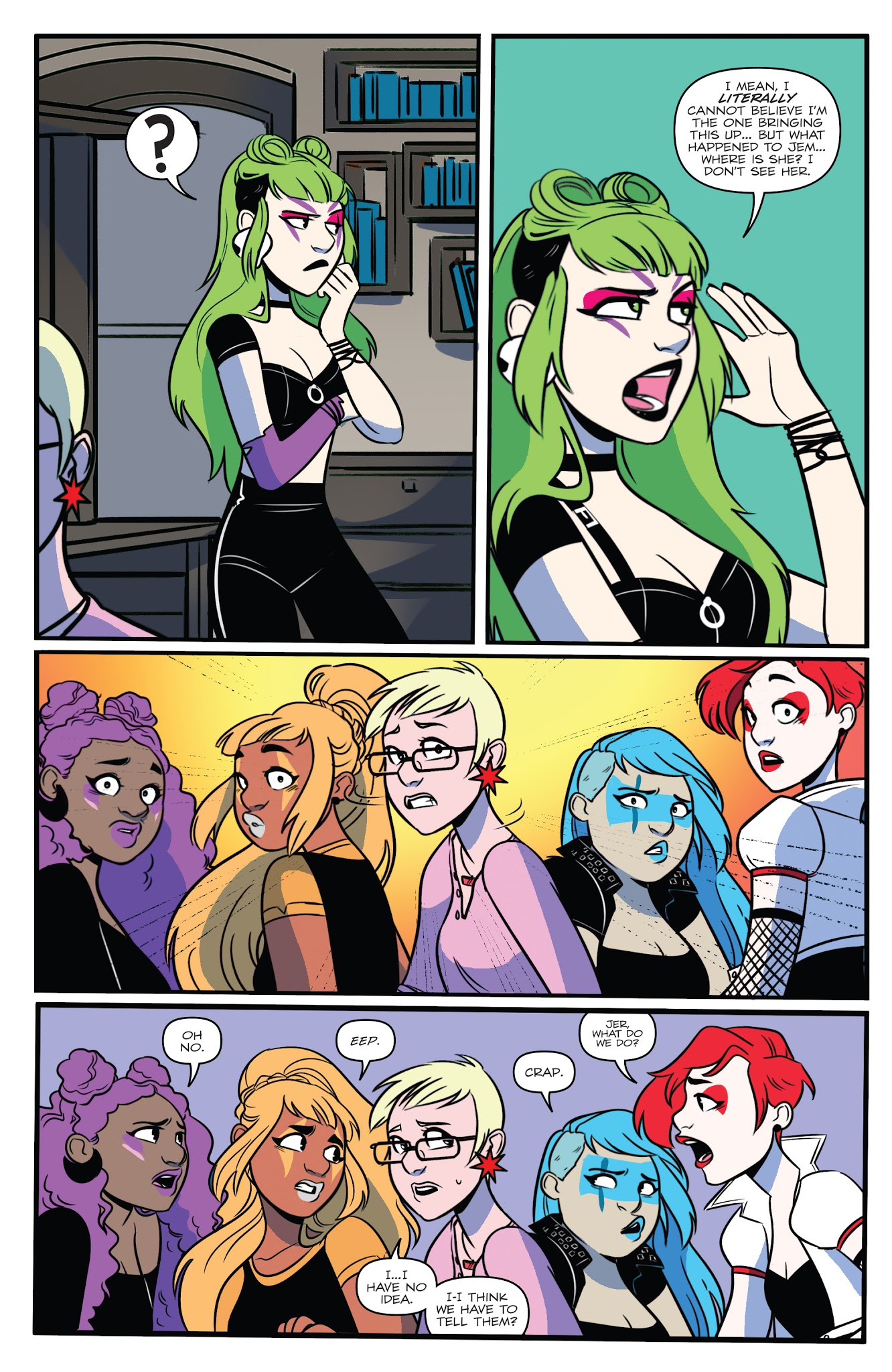 Read online Jem and the Holograms: The Misfits: Infinite comic -  Issue #1 - 12