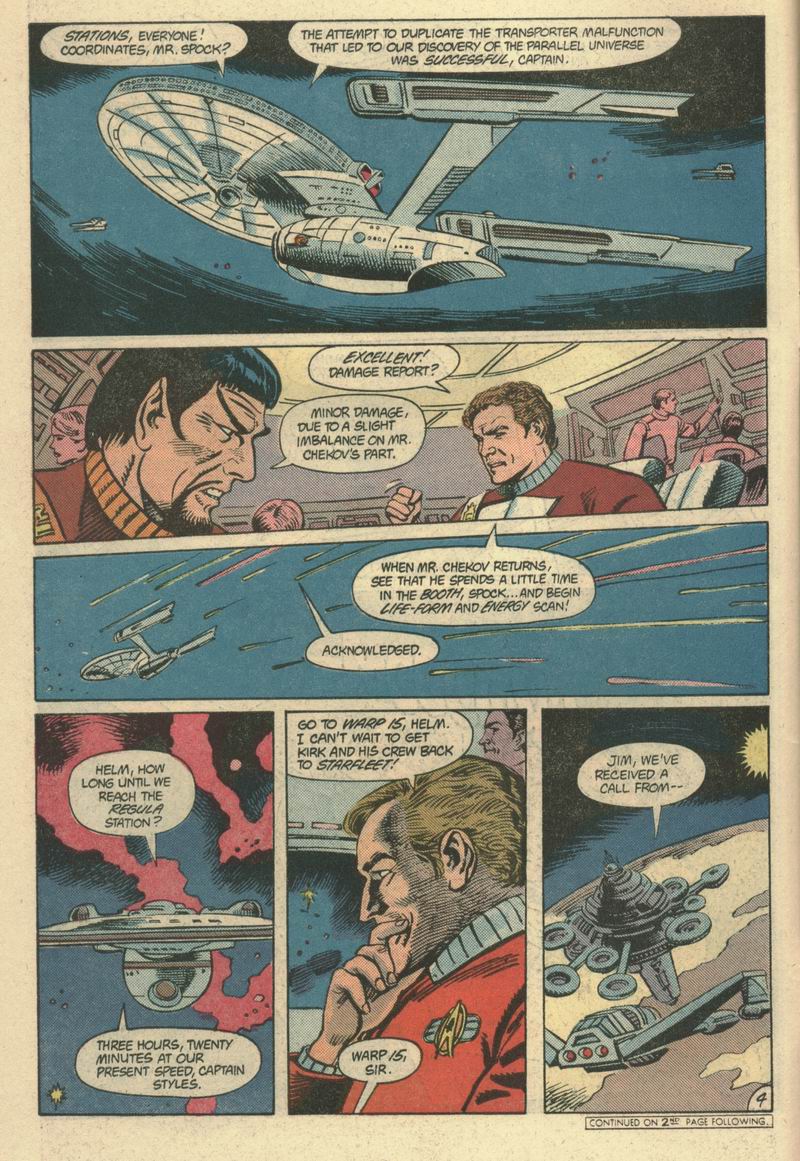 Read online Star Trek (1984) comic -  Issue #10 - 5