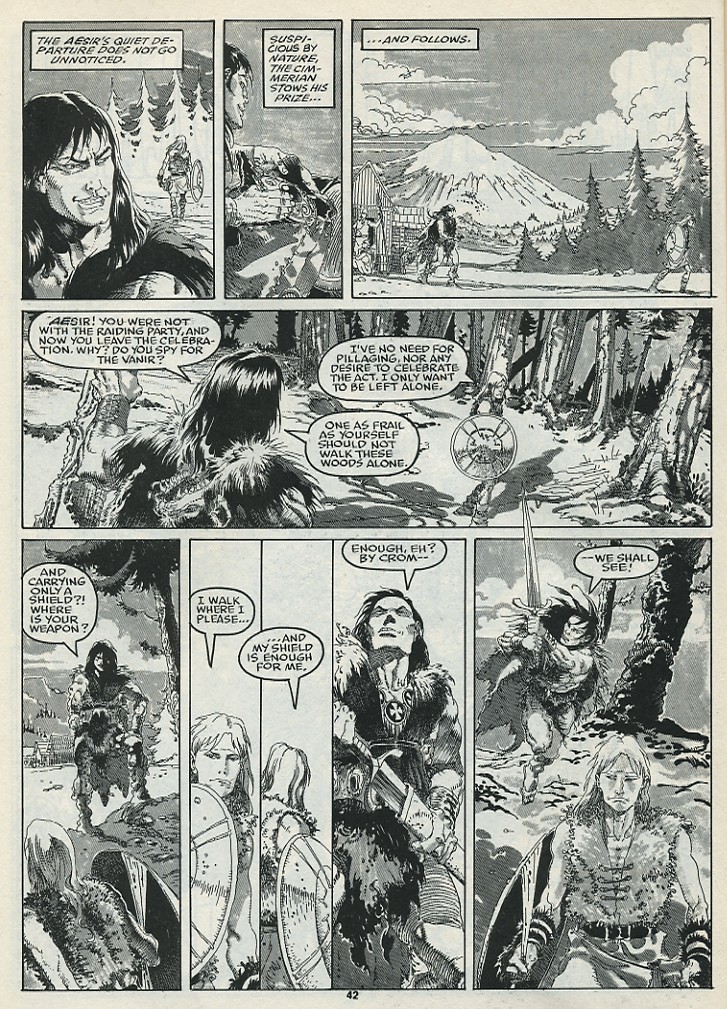Read online The Savage Sword Of Conan comic -  Issue #182 - 44