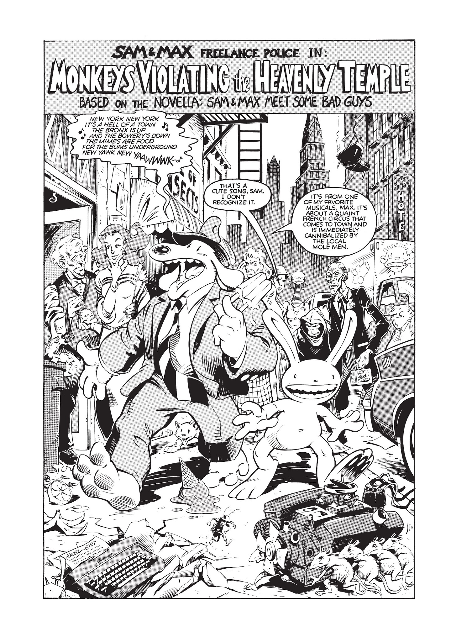 Read online Sam & Max Surfin' The Highway comic -  Issue # TPB - 7