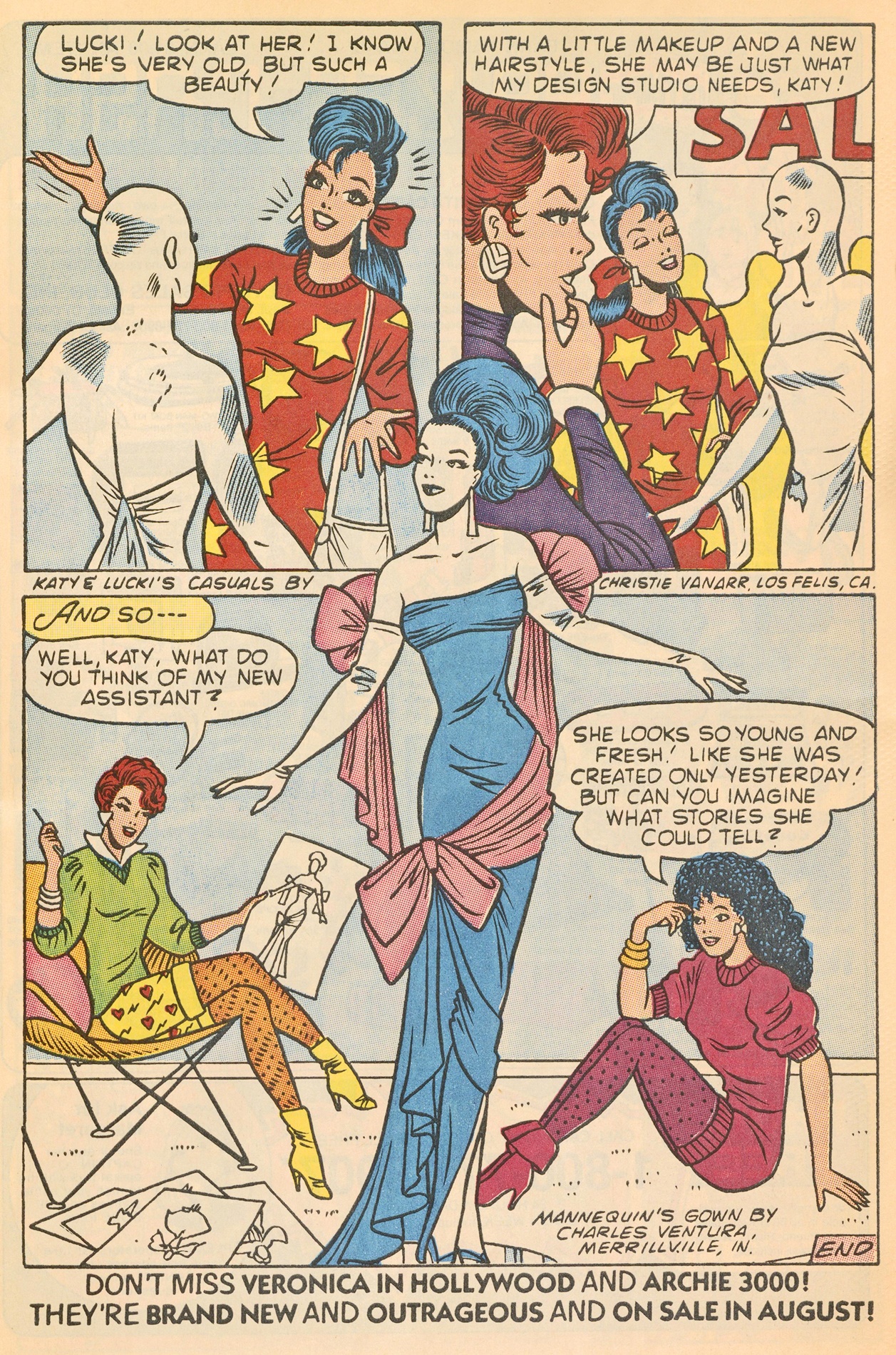 Read online Katy Keene (1983) comic -  Issue #32 - 33